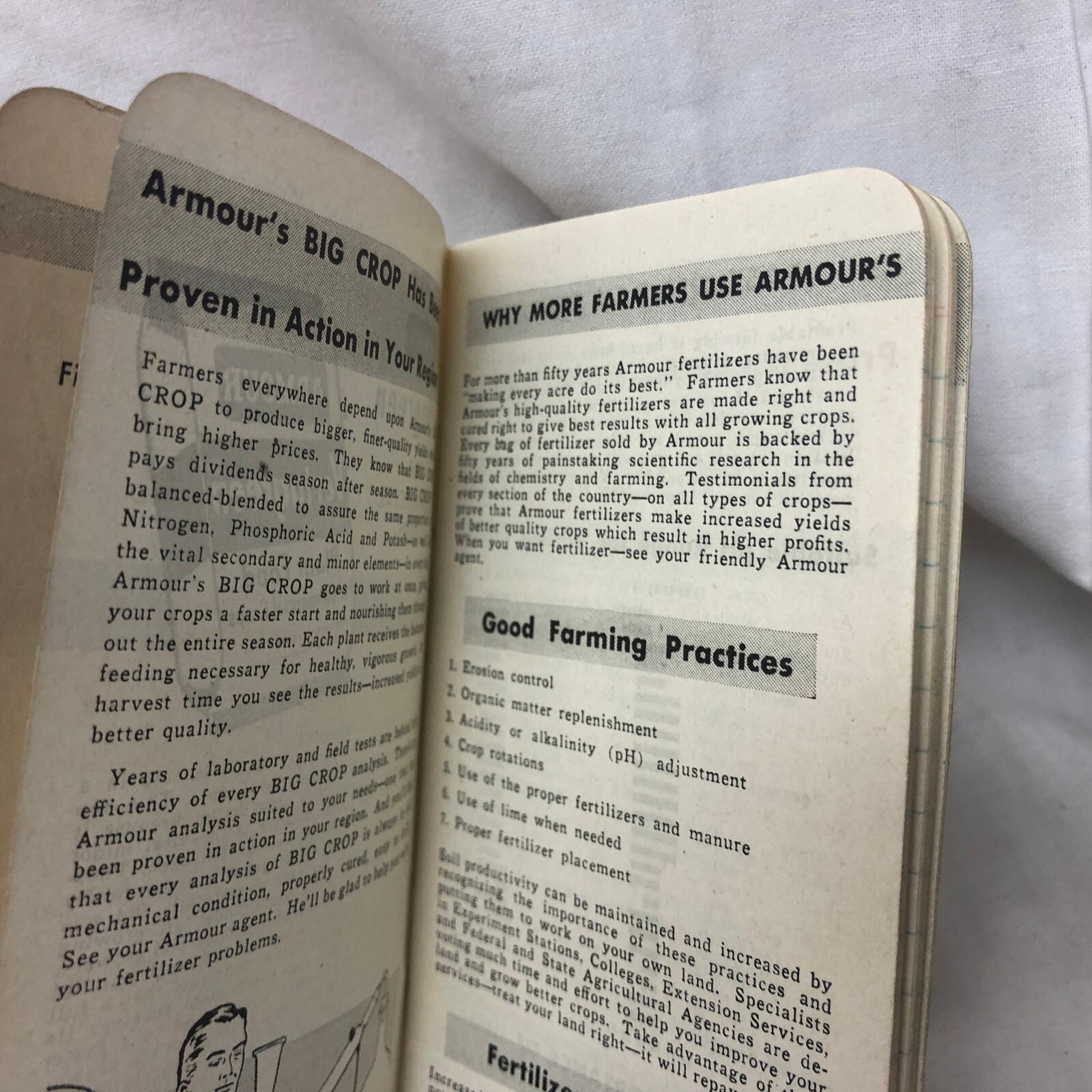 Vintage 1952 Armour&rsquo;s Advertising Pocket Notebook