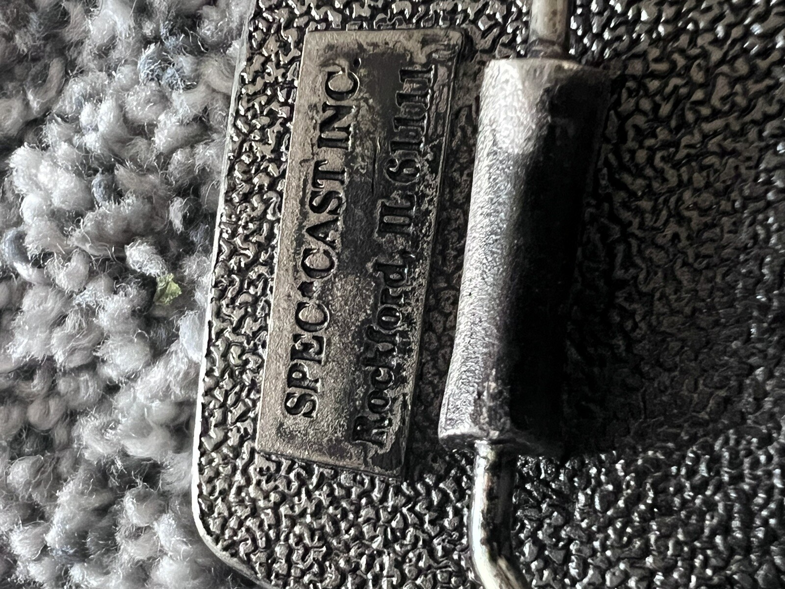 YANMAR Tractor Pewter Belt Buckle Spec Cast Marked