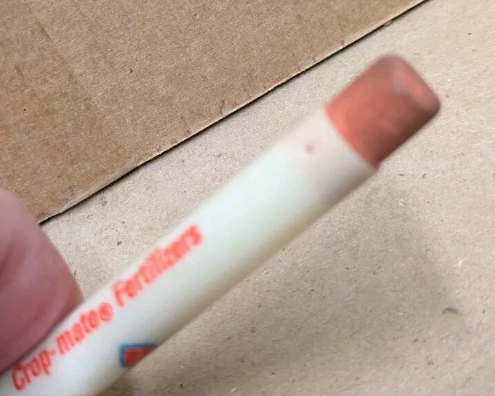 Vintage Amoco Anhydrous Ammonia ACA Crop-Mate Fertilizers Bullet Pencil