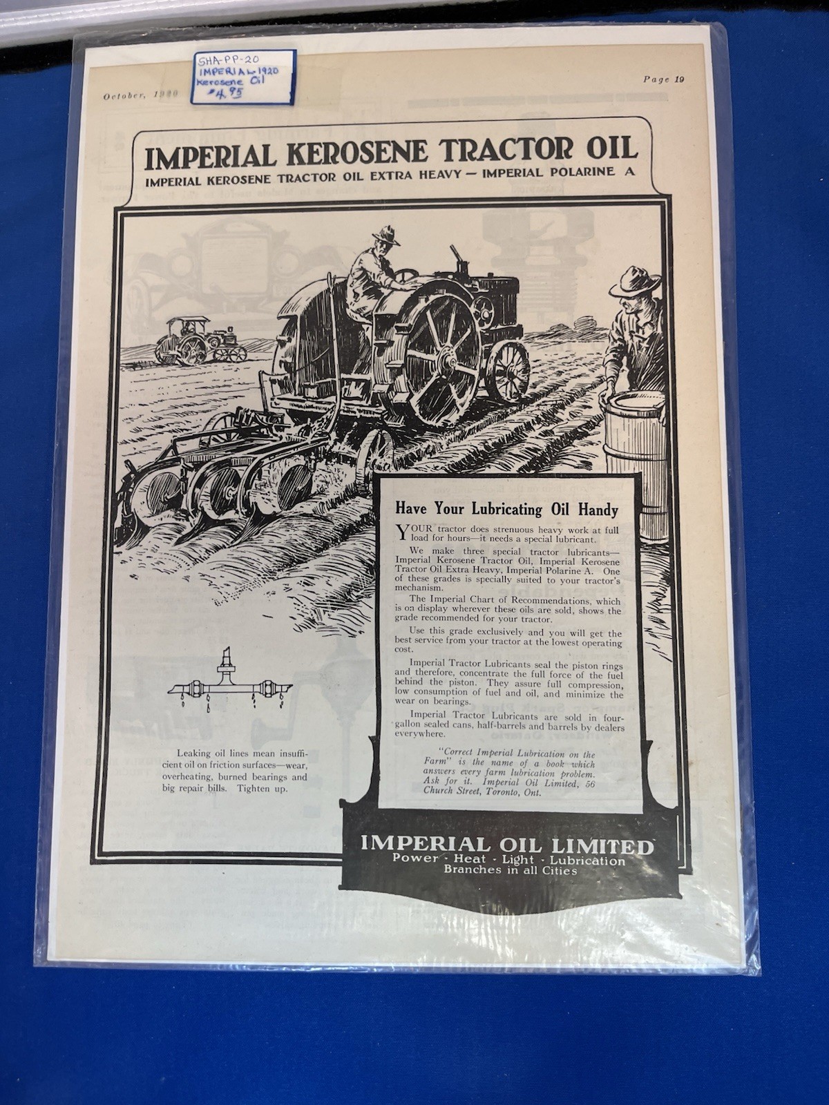 ANOTHER LOT OF 14 VINTAGE ORIGINAL FARM MACHINE ADS-1907 T0 1930-TAKE A LOOK!