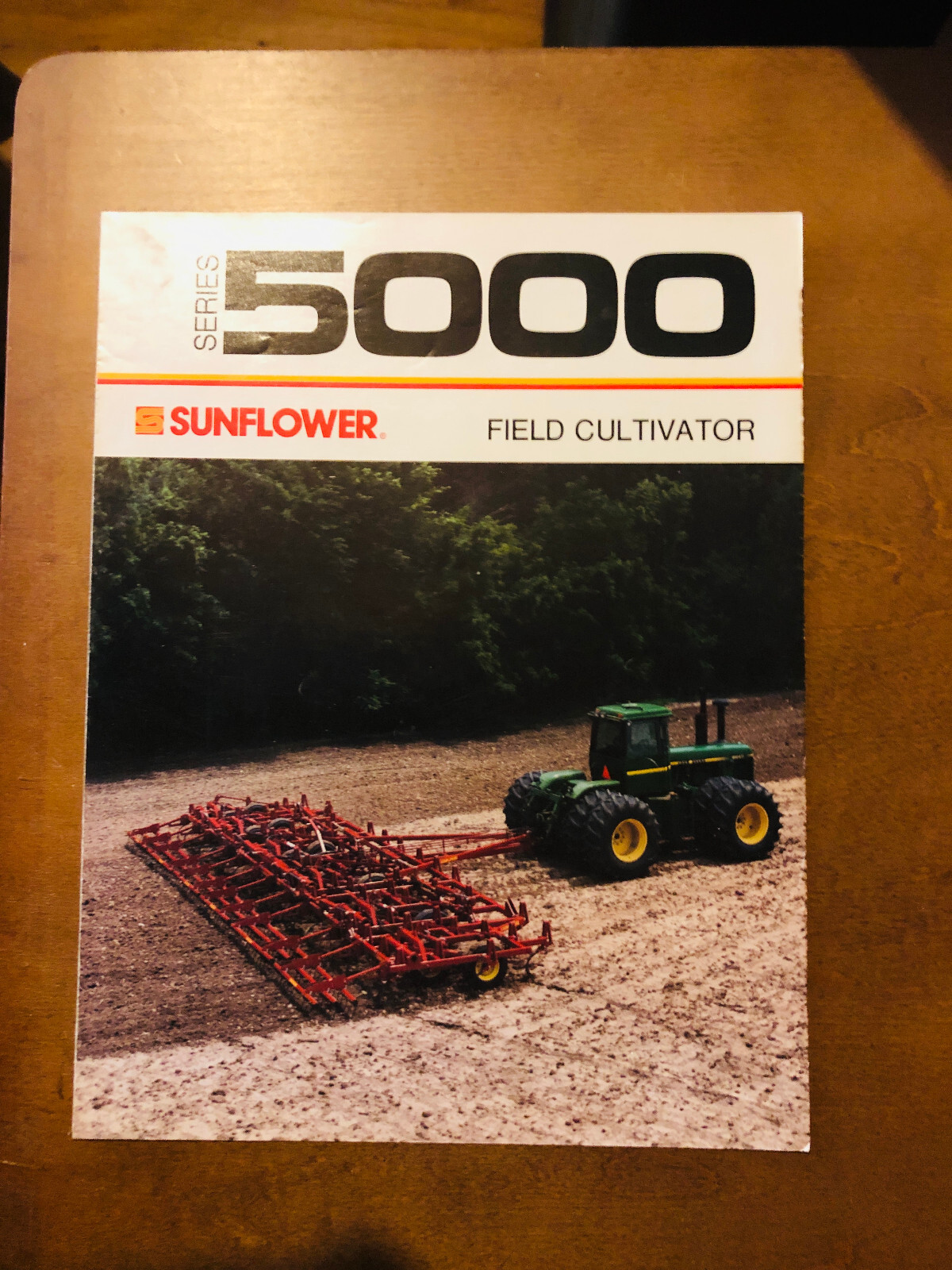 Original 1987 SUNFLOWER 5000 Series Field Cultivators Sales/Specs Brochure