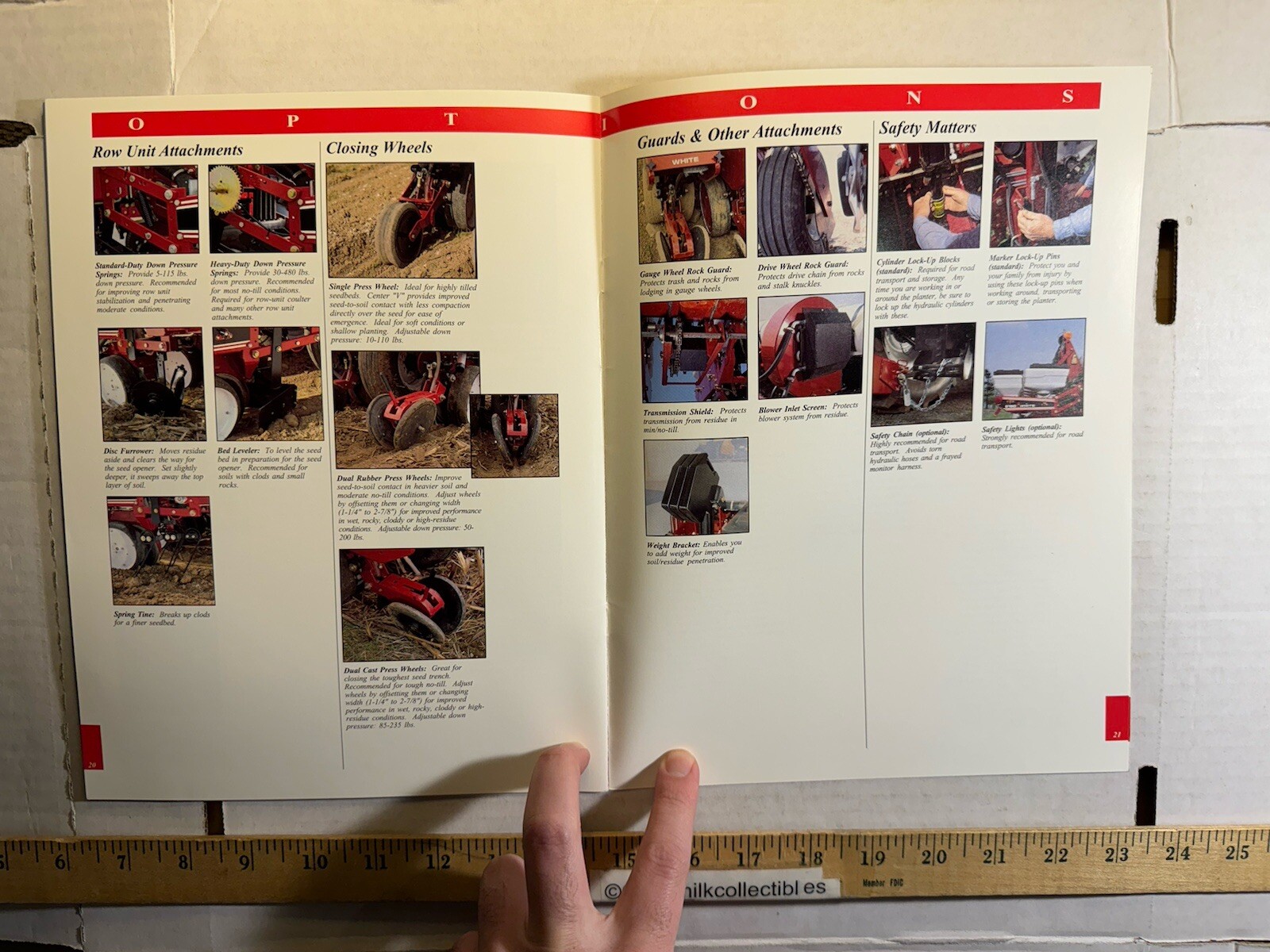 Vintage 1992 White 6000 Series Planters Managing For Profit Brochure