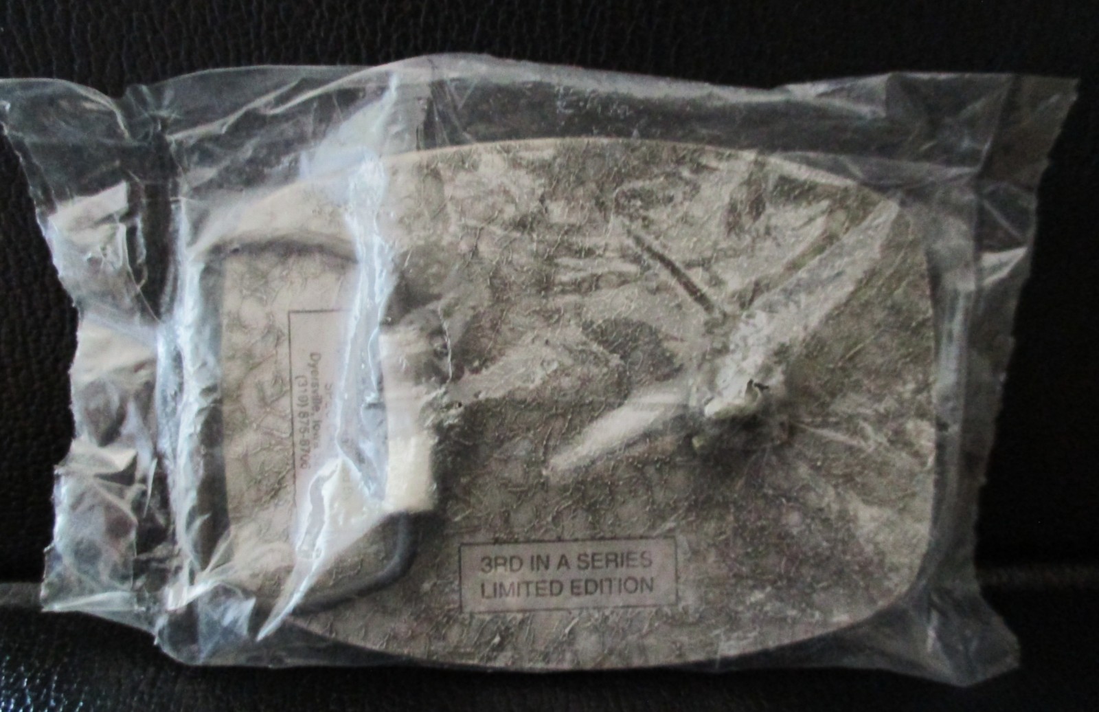 Agco 1999 Parts Fair Pewter & Enamel Belt Buckle 3rd in Series Limit Ed SpecCast