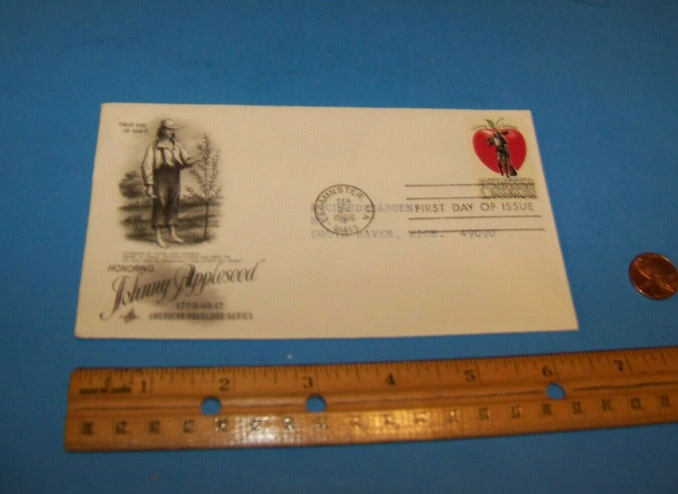 Chevron Chemical Company ORTHO Promotion First Day Issue Envelope 1966
