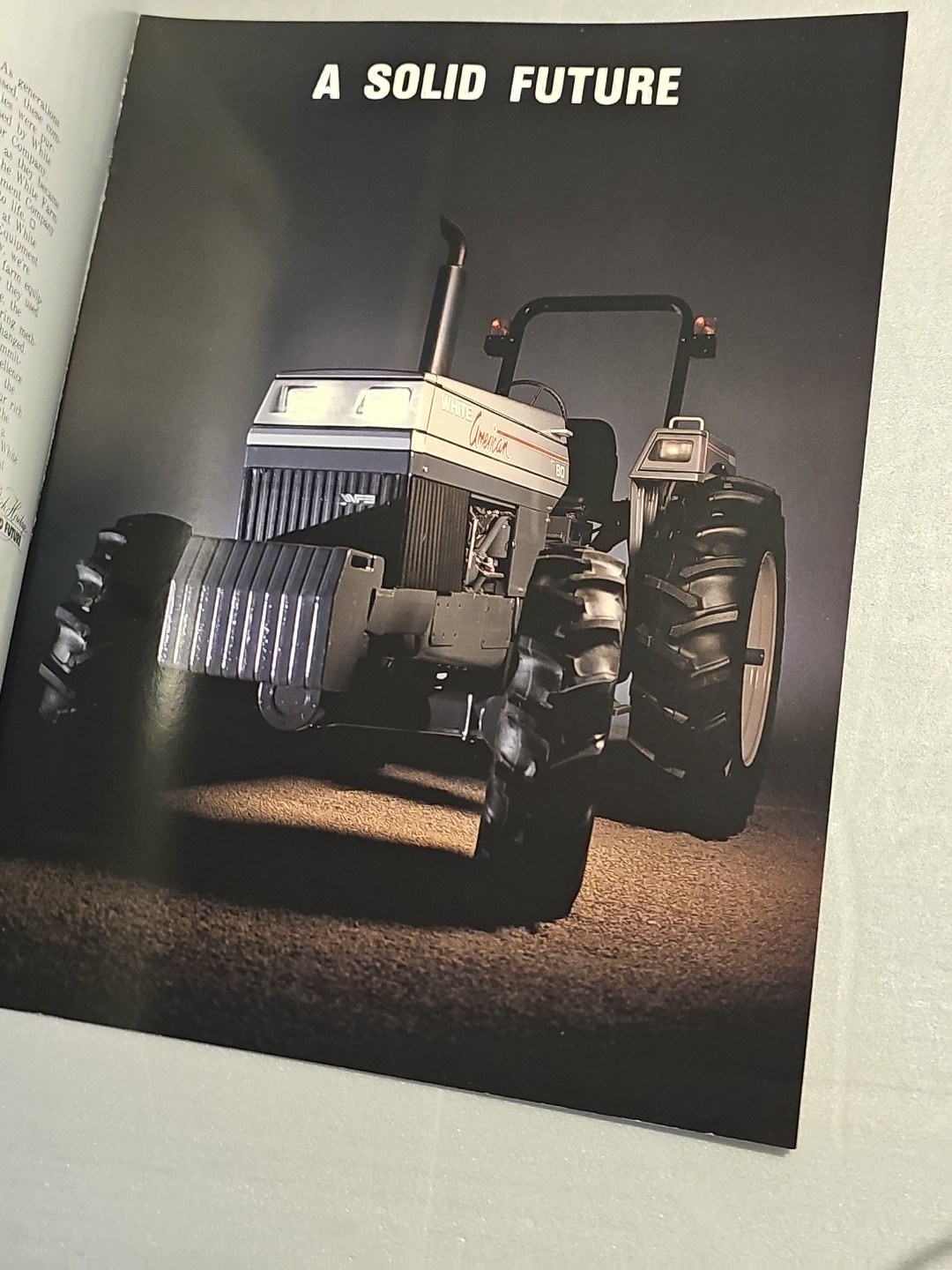 White American Series Tractor Brochure Sales Literature 6pgs