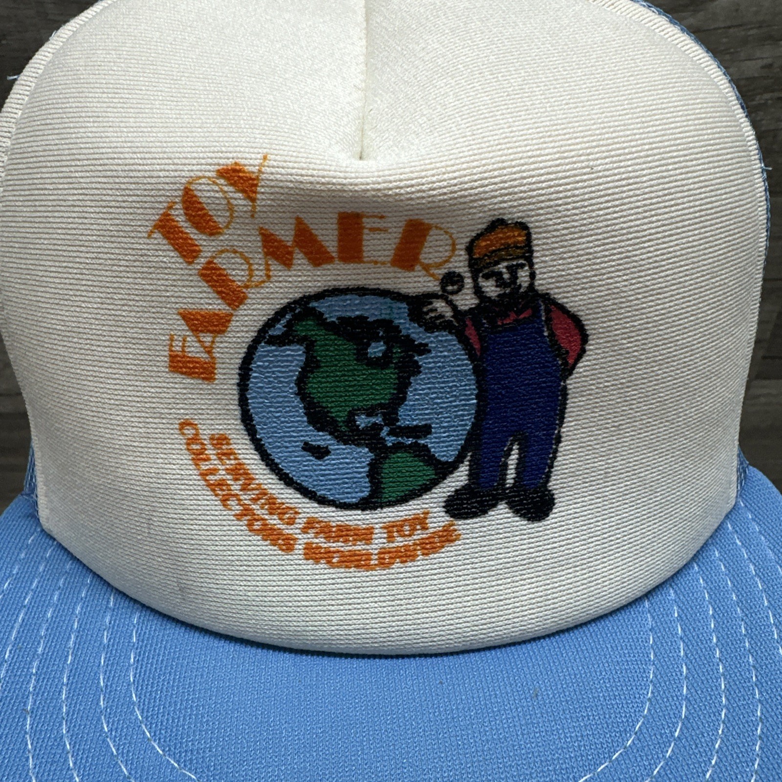 NOS Toy Farmer Collector Vintage Trucker Hat Adjustable Snap Back Made In USA