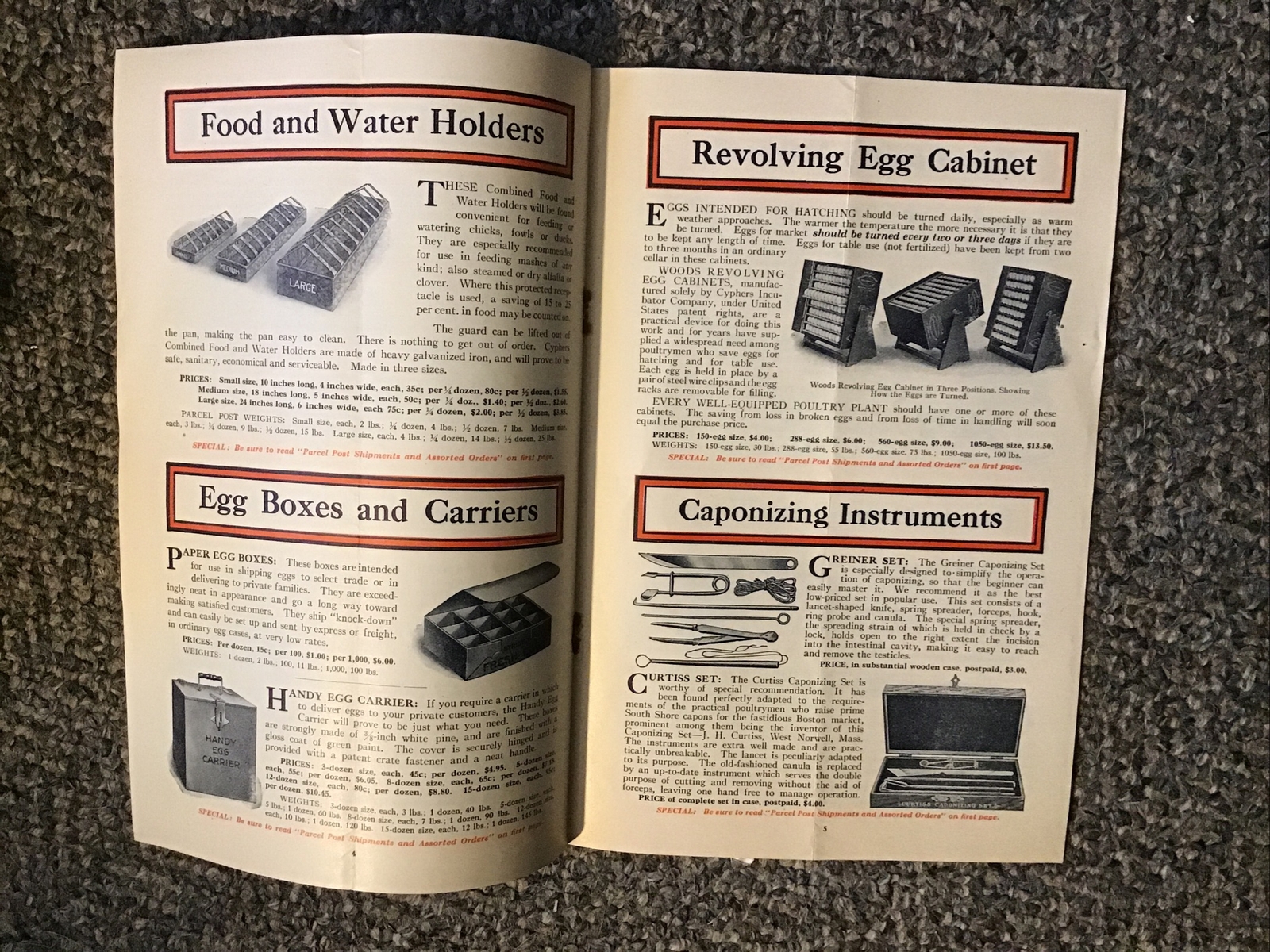 Cyphers Poultry Supplies 1900s Seasonal Catalog/ Insecticides Farming