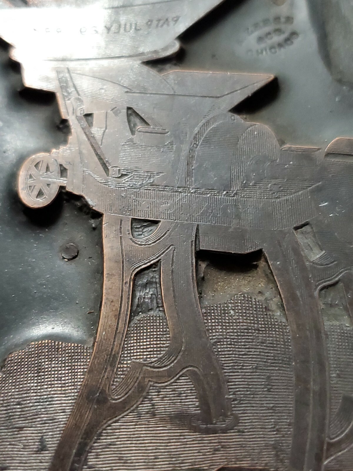 1884 Original Farm Implements Print Block Farm Cream Separators « DAISY »