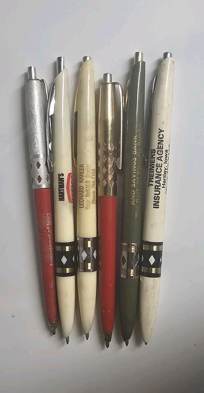 Lot Of Charles City, Iowa And Area Pencil Pen Collection Floyd County