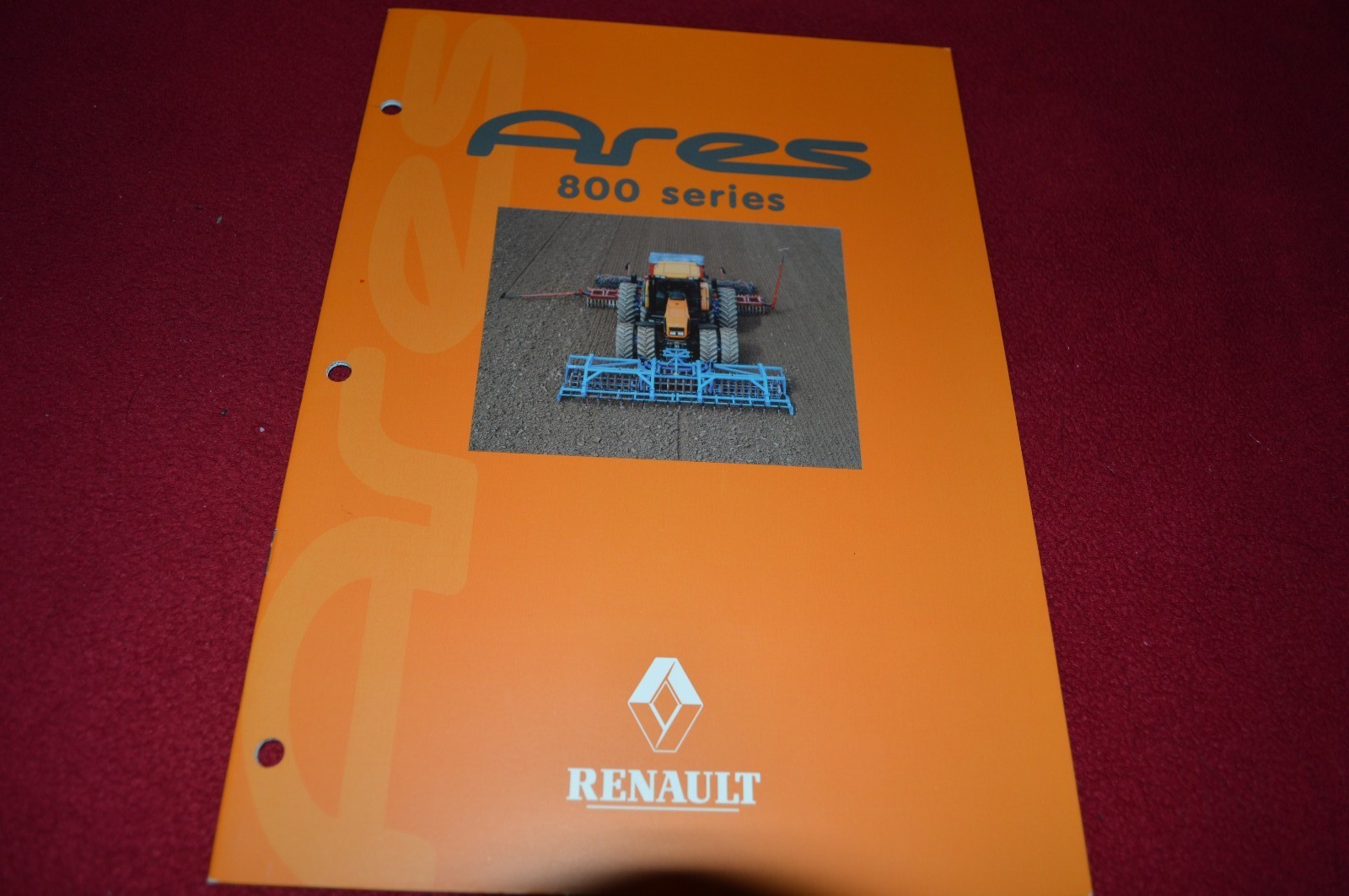 Renault Ares 800 Series Tractor Dealers Brochure GDSD2