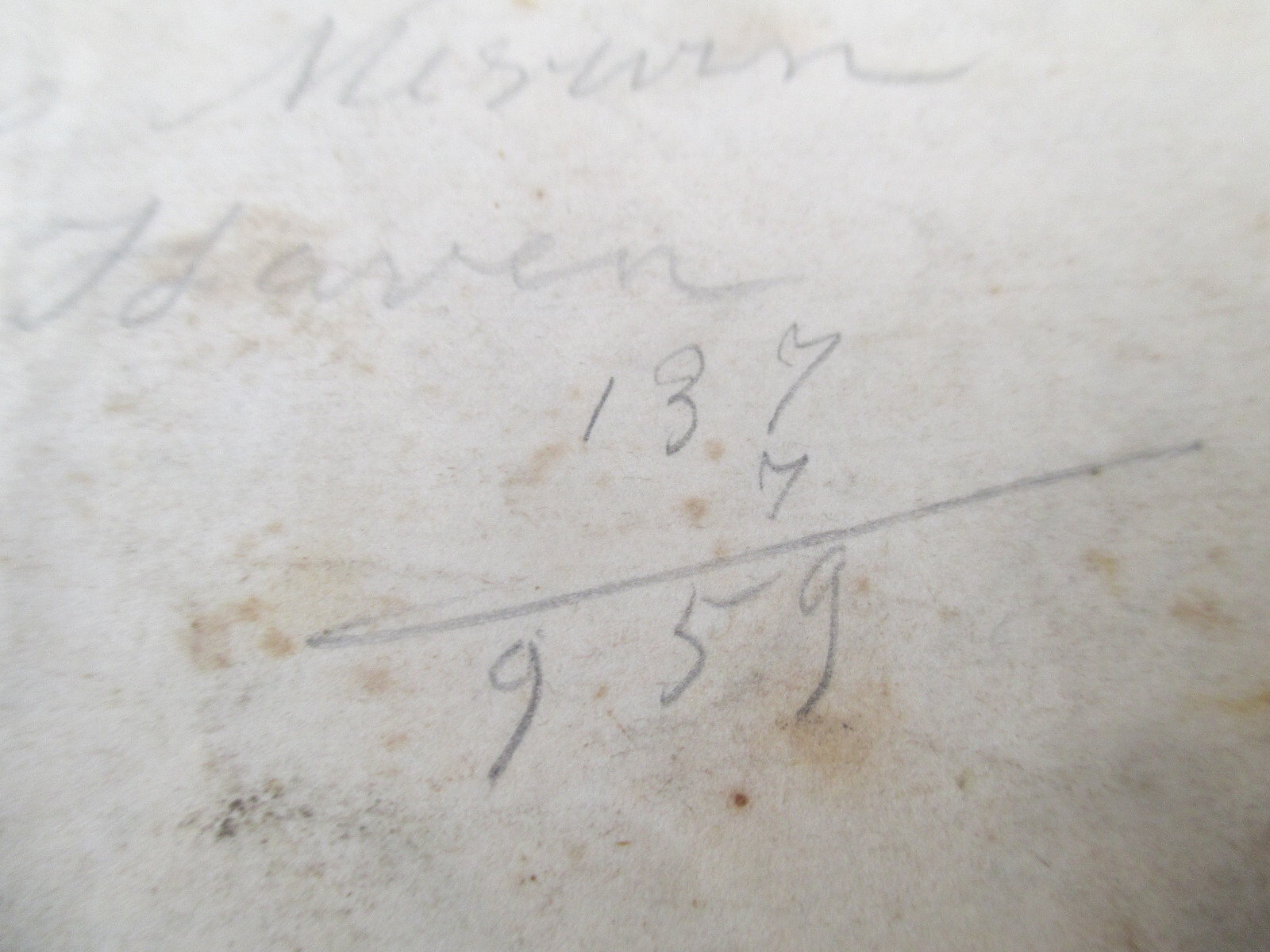 FARMING HISTORY – SALE of CALF – FARM TIPS DOCUMENT – “1888 “ BILL OF SALE
