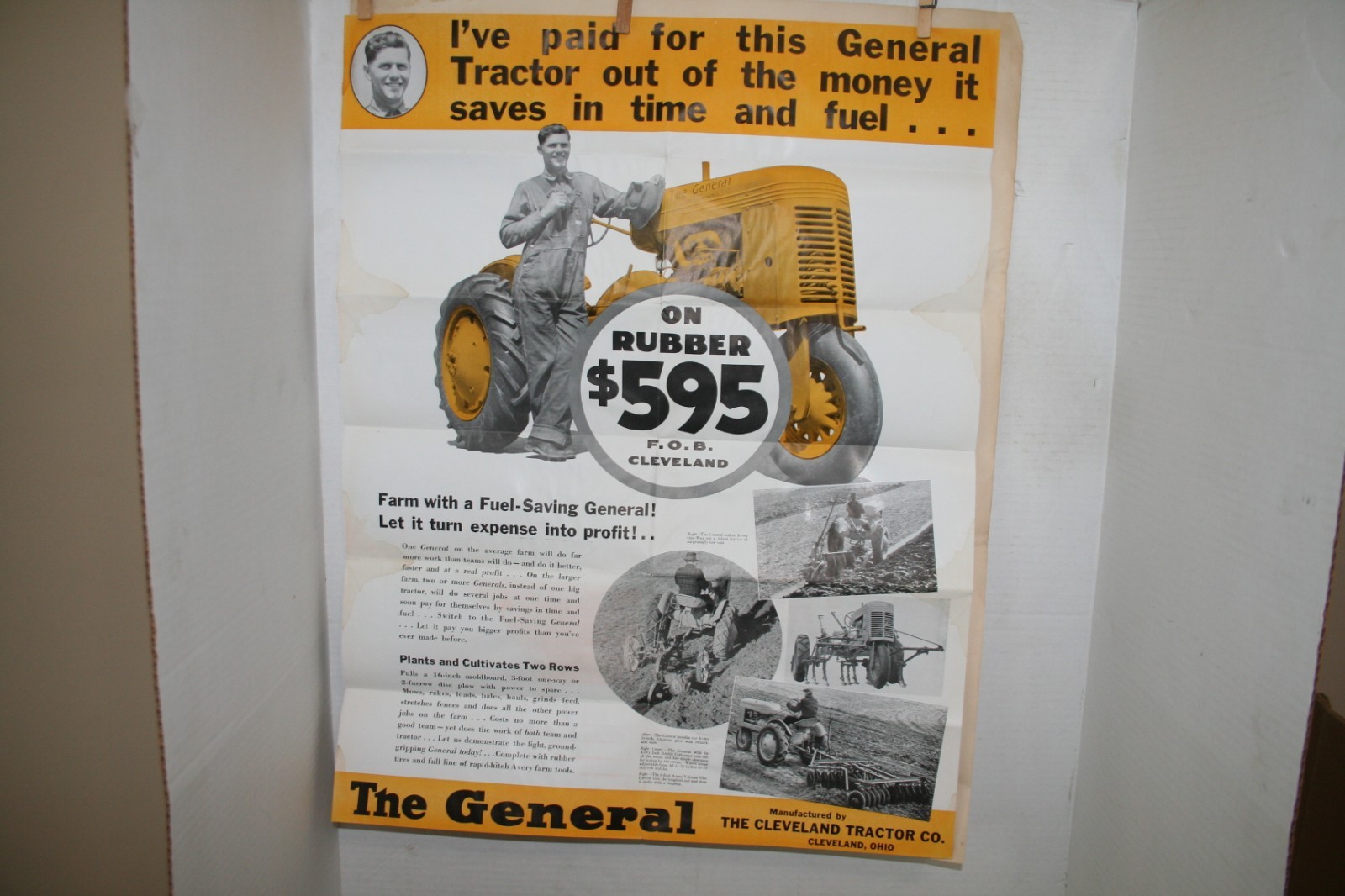 CLEVELAND TRACTOR ( THE GENERAL ) 1939
