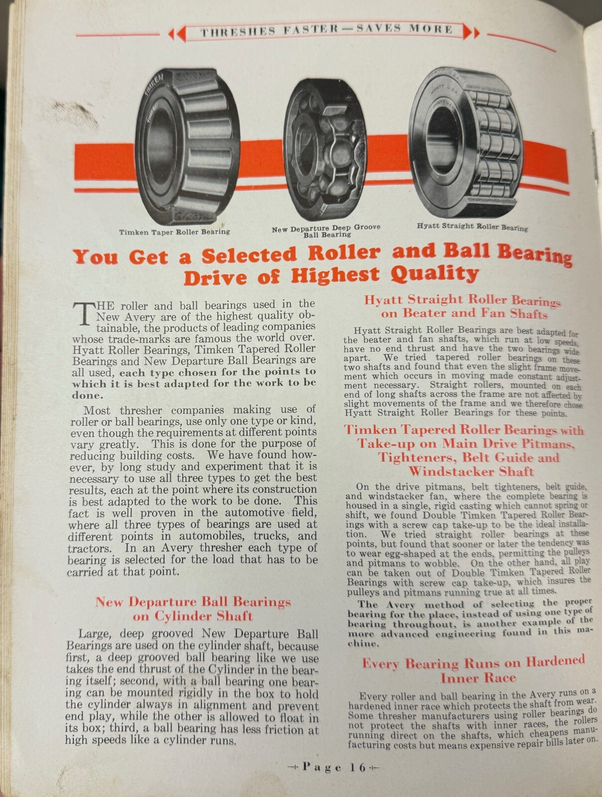 1931- Avery Threshers Catalog – Peoria, IL – Antique Ag – Avery Power Machinery