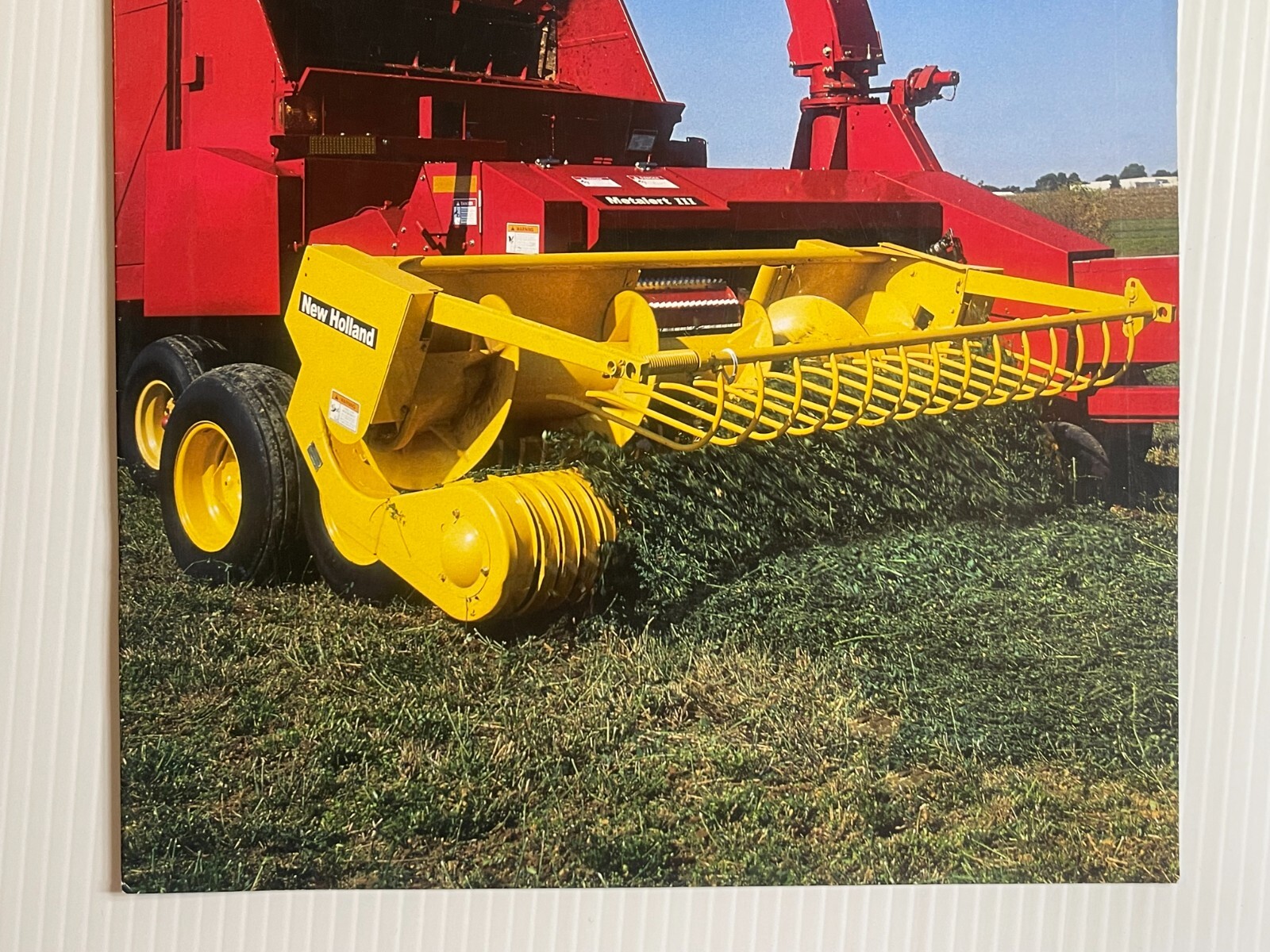 New Holland Pull-Type Forage Harvesters Sales Brochure *Showroom Book* 2006