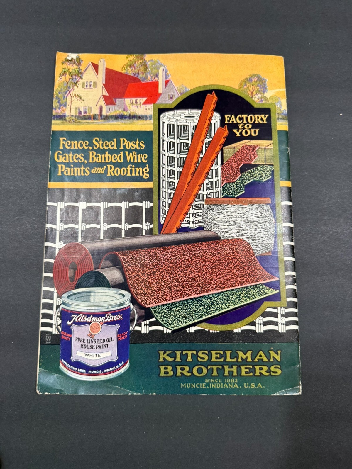 1929 Kitselman Brothers Fence Catalog….Amazing Fence Brochure!