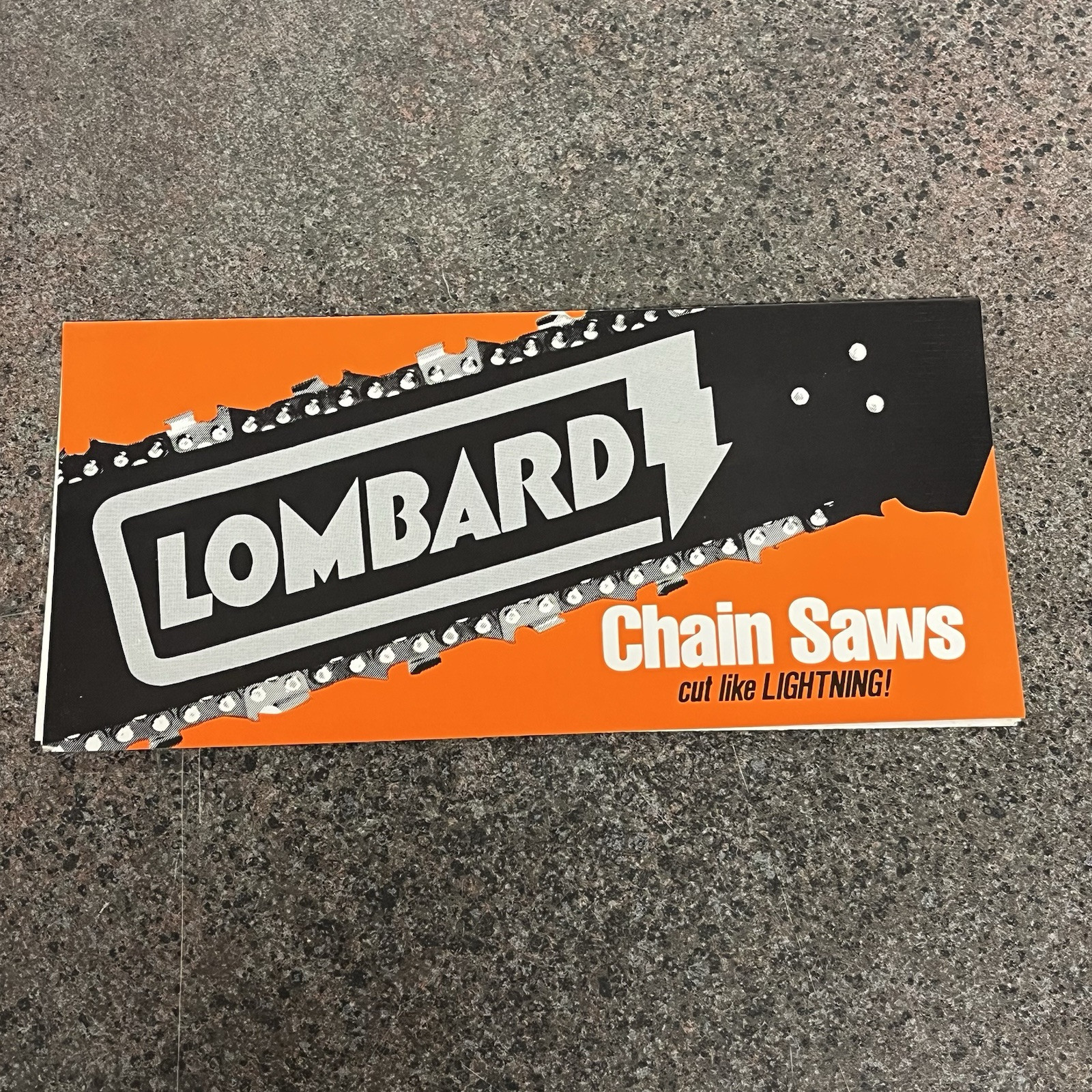 Vtg Lombard Chain Saw Brochure Models And Model Specifications 1980’s