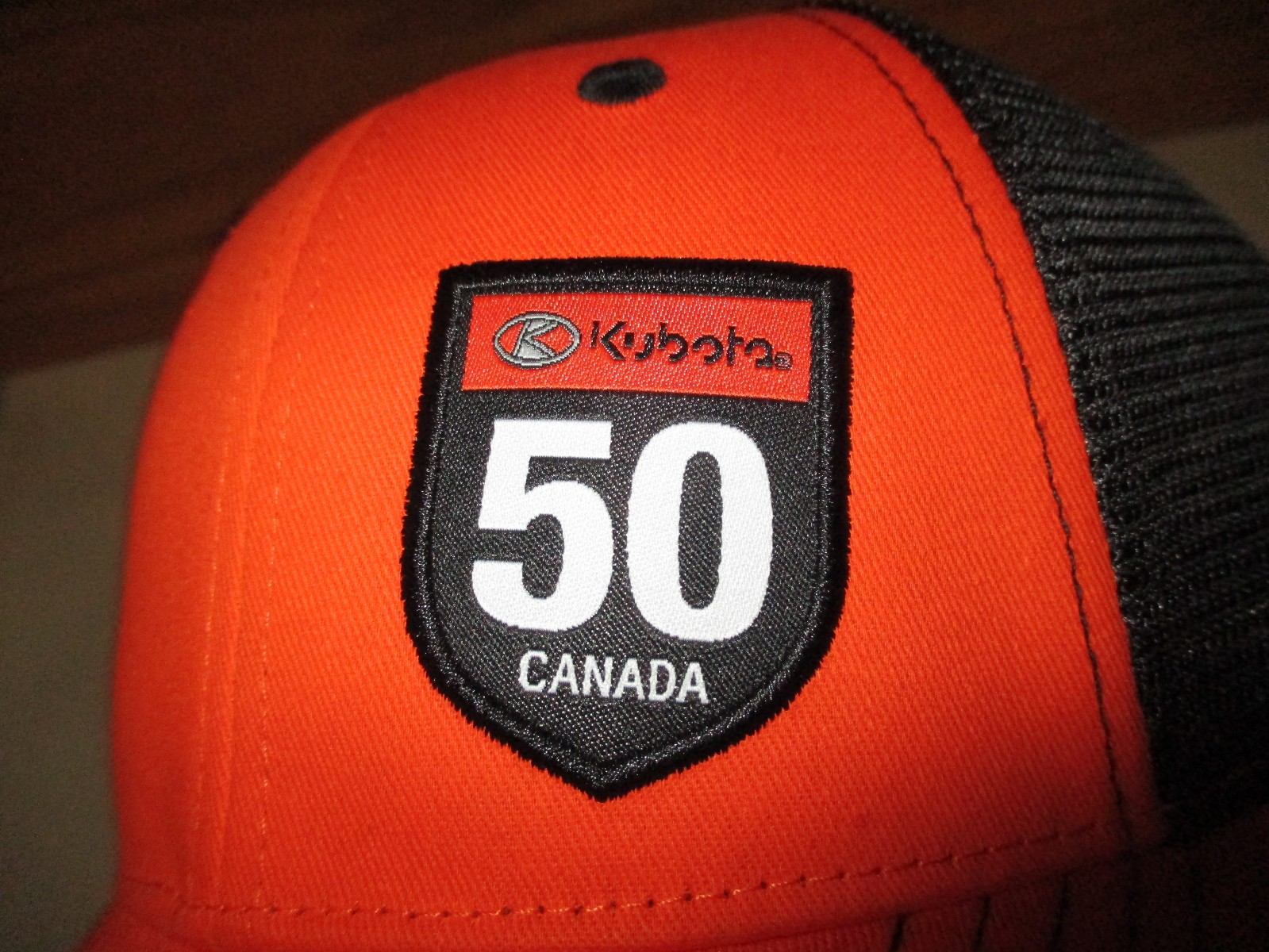 KUBOTA 50th CANADA Equipment Baseball Cap Hat by CHOKO Authentics Official