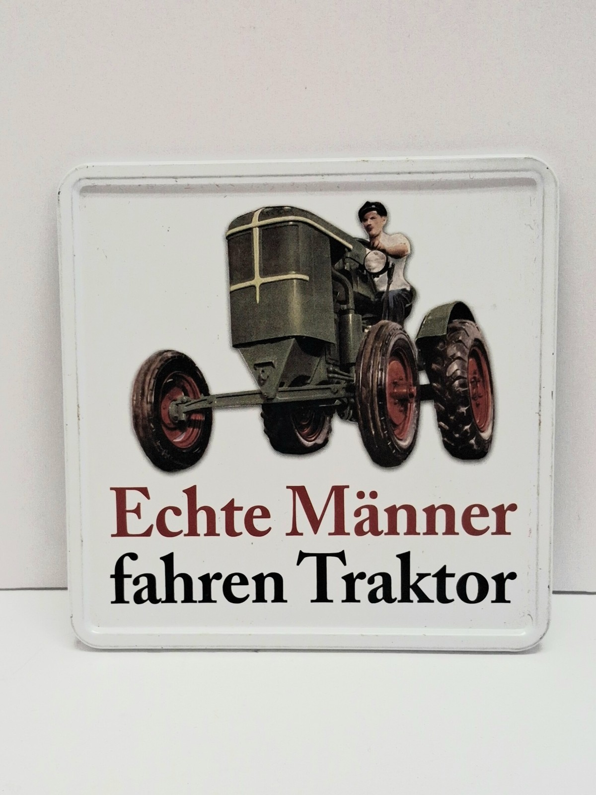 Deutz Tractor Metal Coaster Echte Manner Fahren Traktor Real Men Drive Tractors