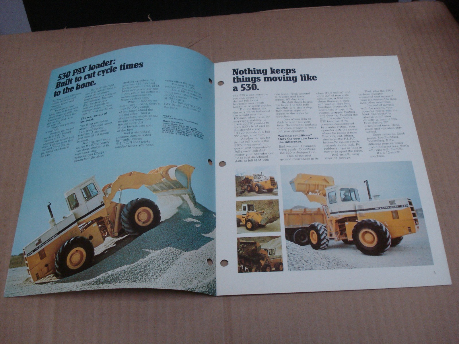 International 530 Pay Loader Brochure