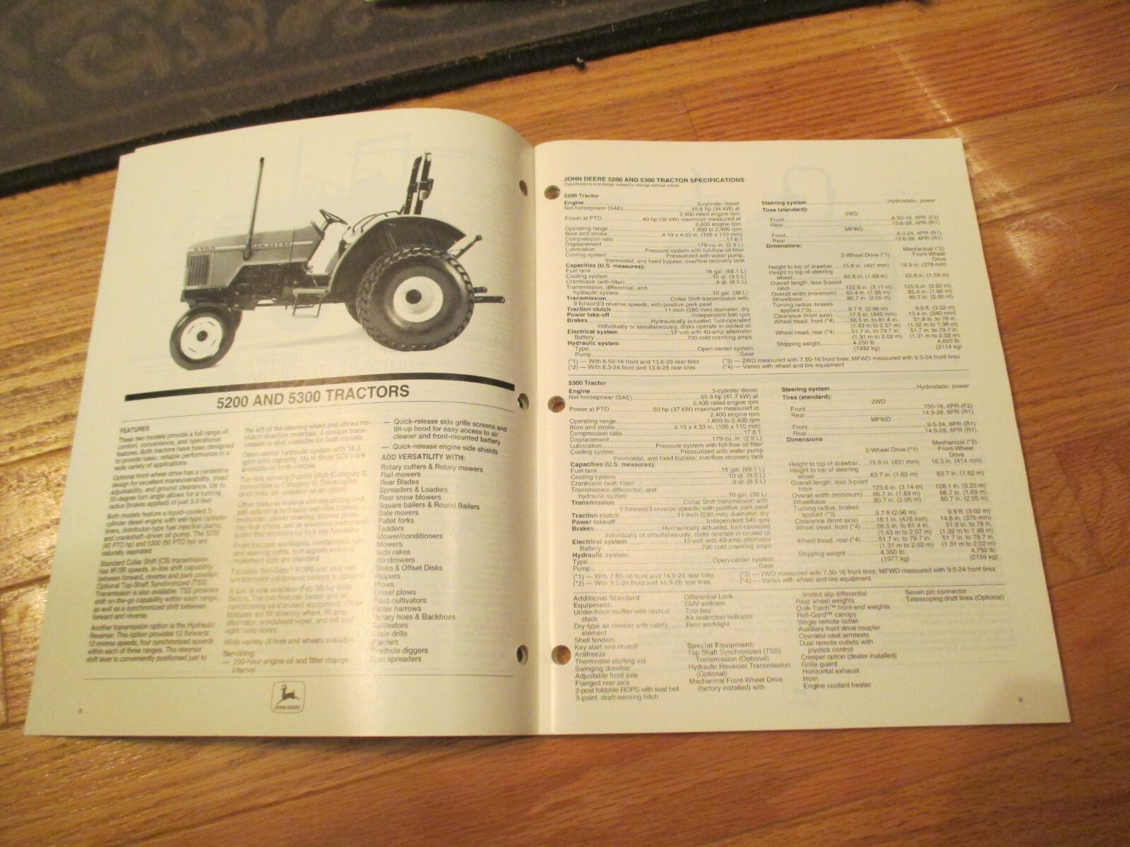 John Deere Grounds Care Equipment guide 147 pages Vintage Dealer sales brochure