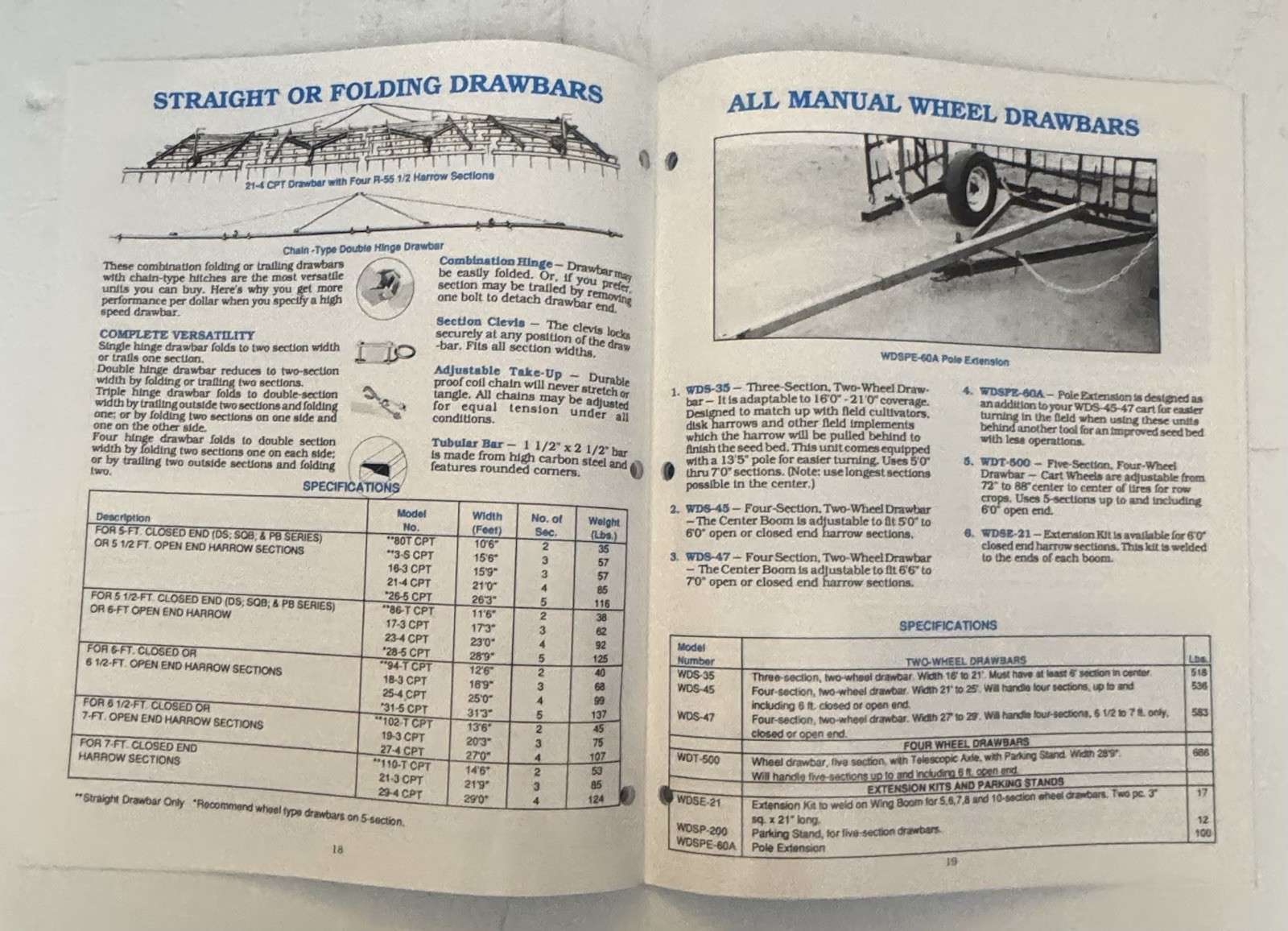Vintage 1999 Pepin Farm Implements Catalog Farming Agriculture Hydraulic Carts
