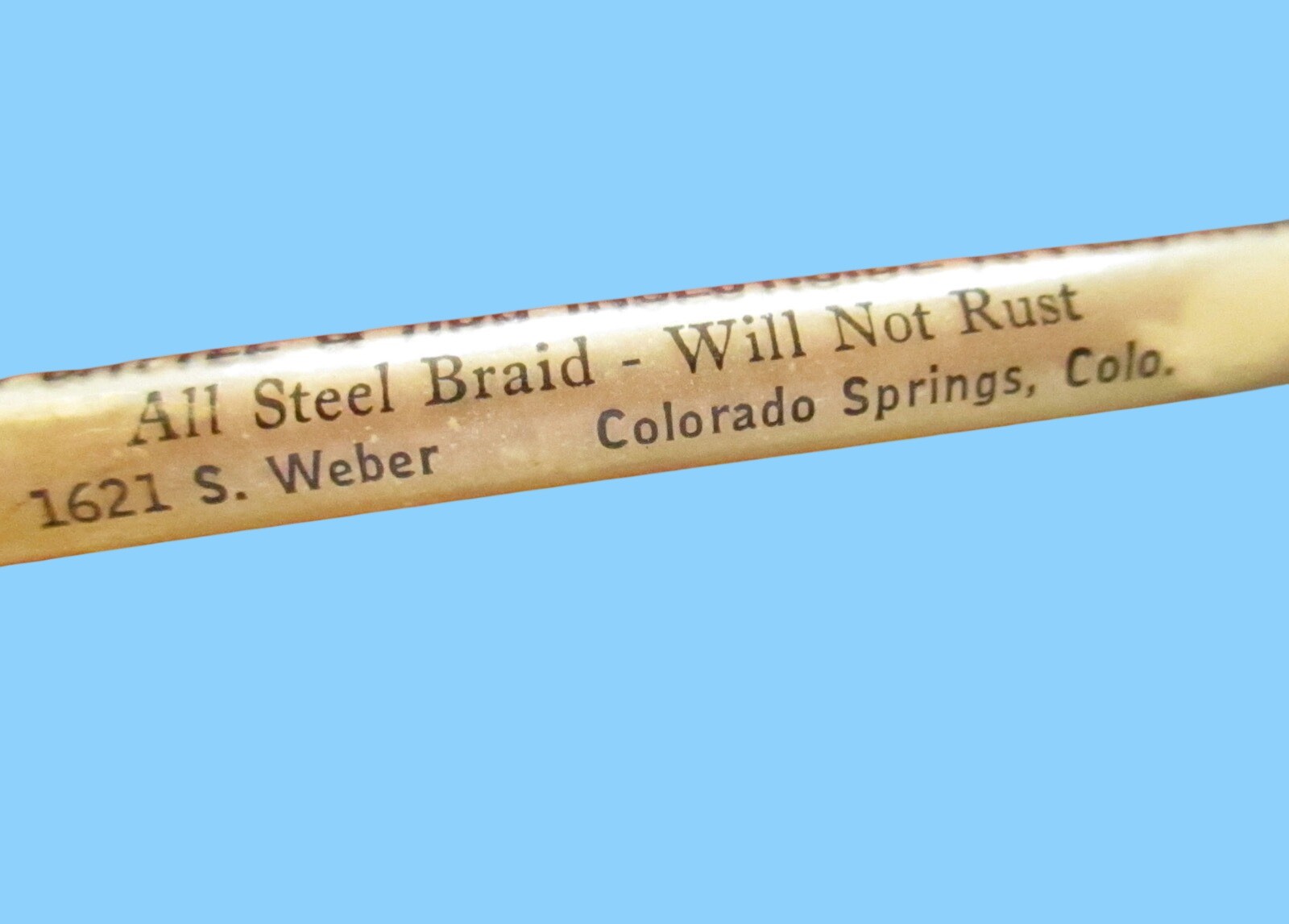 Vtg 40s COLORADO SPRINGS RAYS CATTLE INSECTICIDE Agriculture Advertising Pencil