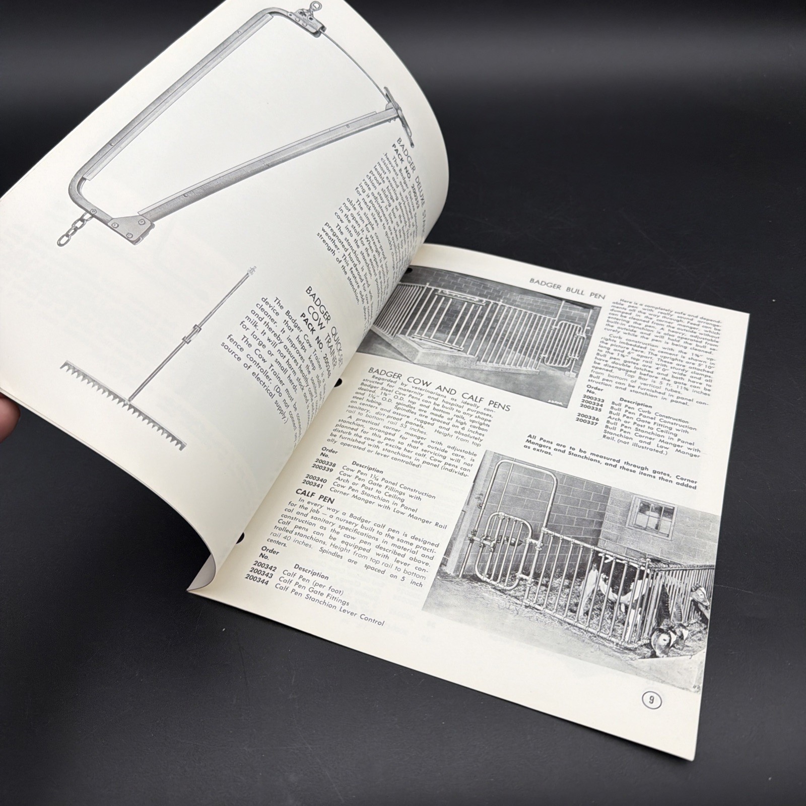 Vtg Badger Barn Equipment No. 336 Code 5-65 – 16 Page Farming Brochure