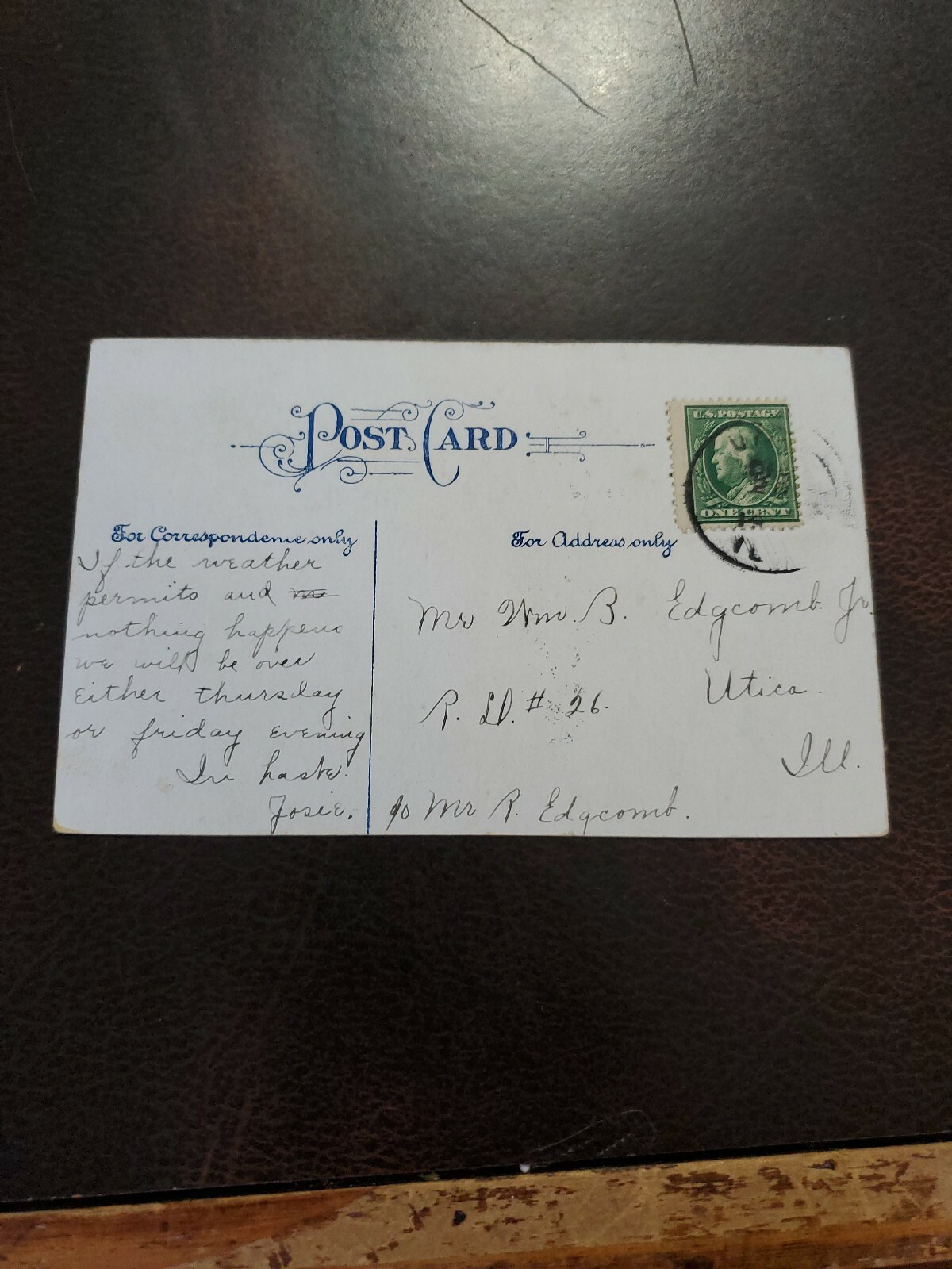 Vntg 1890s Farm Implement Agricultural Postcard
