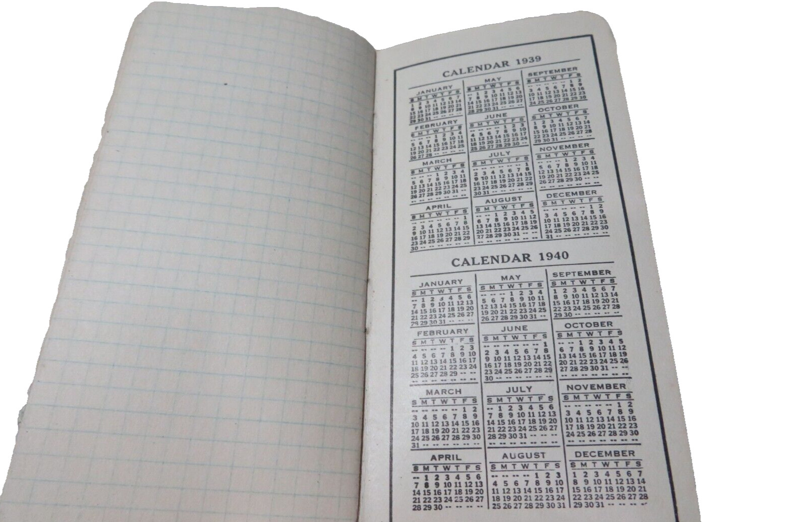 1939 Plymouth Binder Twine Pocket Notebook Plymouth Cordage Co No. Plymouth Mass