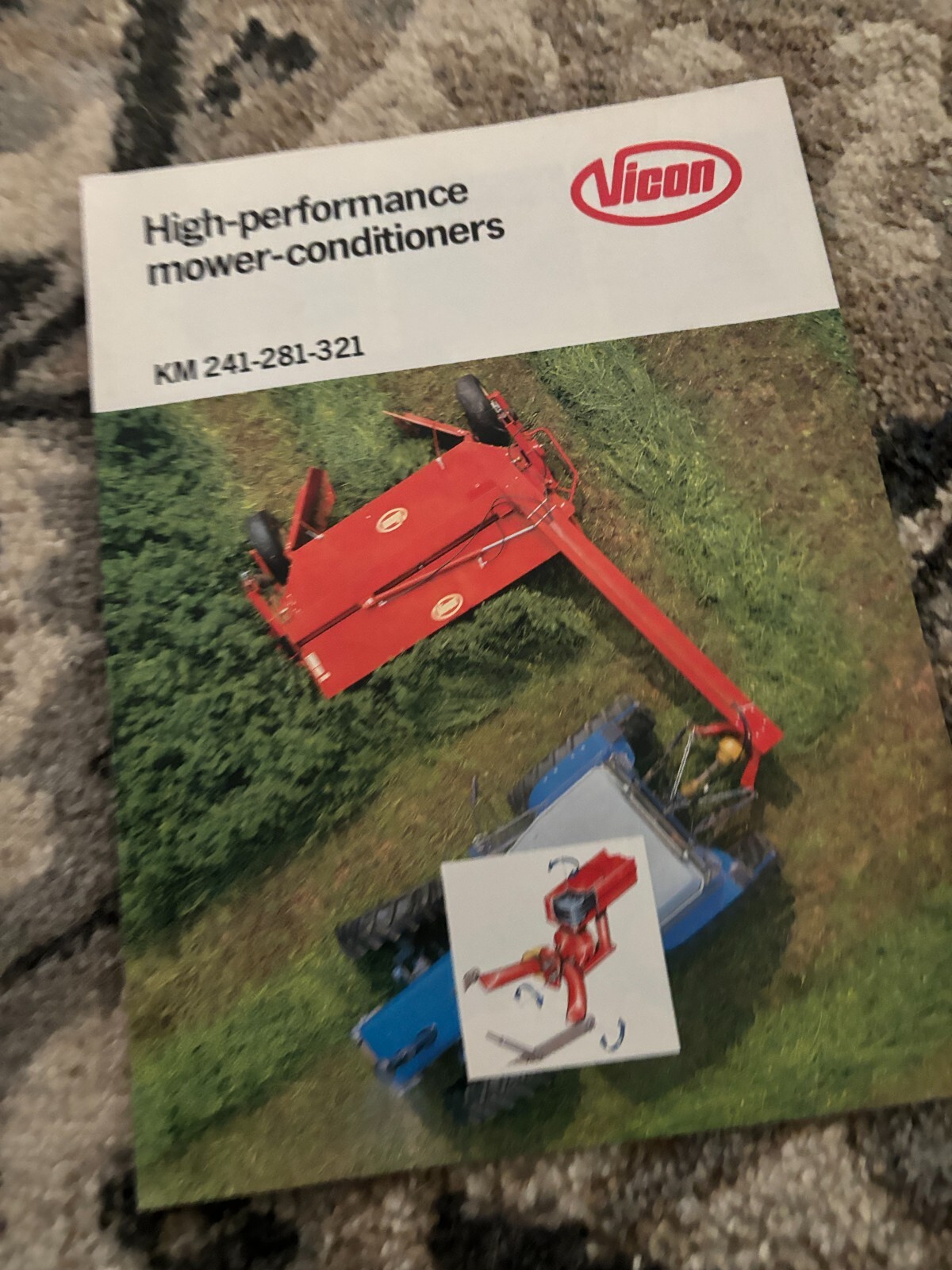 Vicon KM 241 281 321 Mower Conditioner Brochure FCCA25