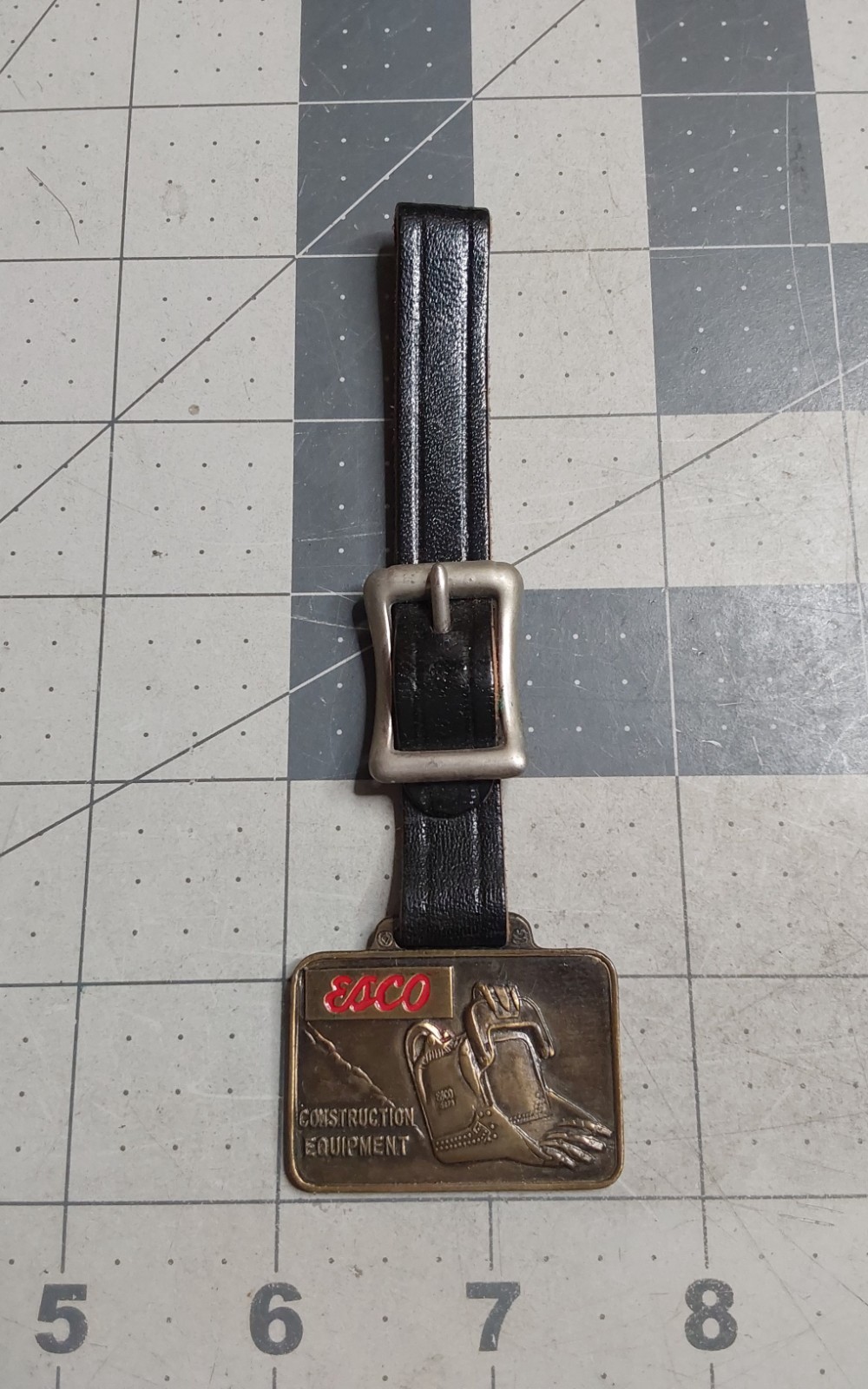 Watch Fob Esco Construction Equipment Dragline Bucket Scoop