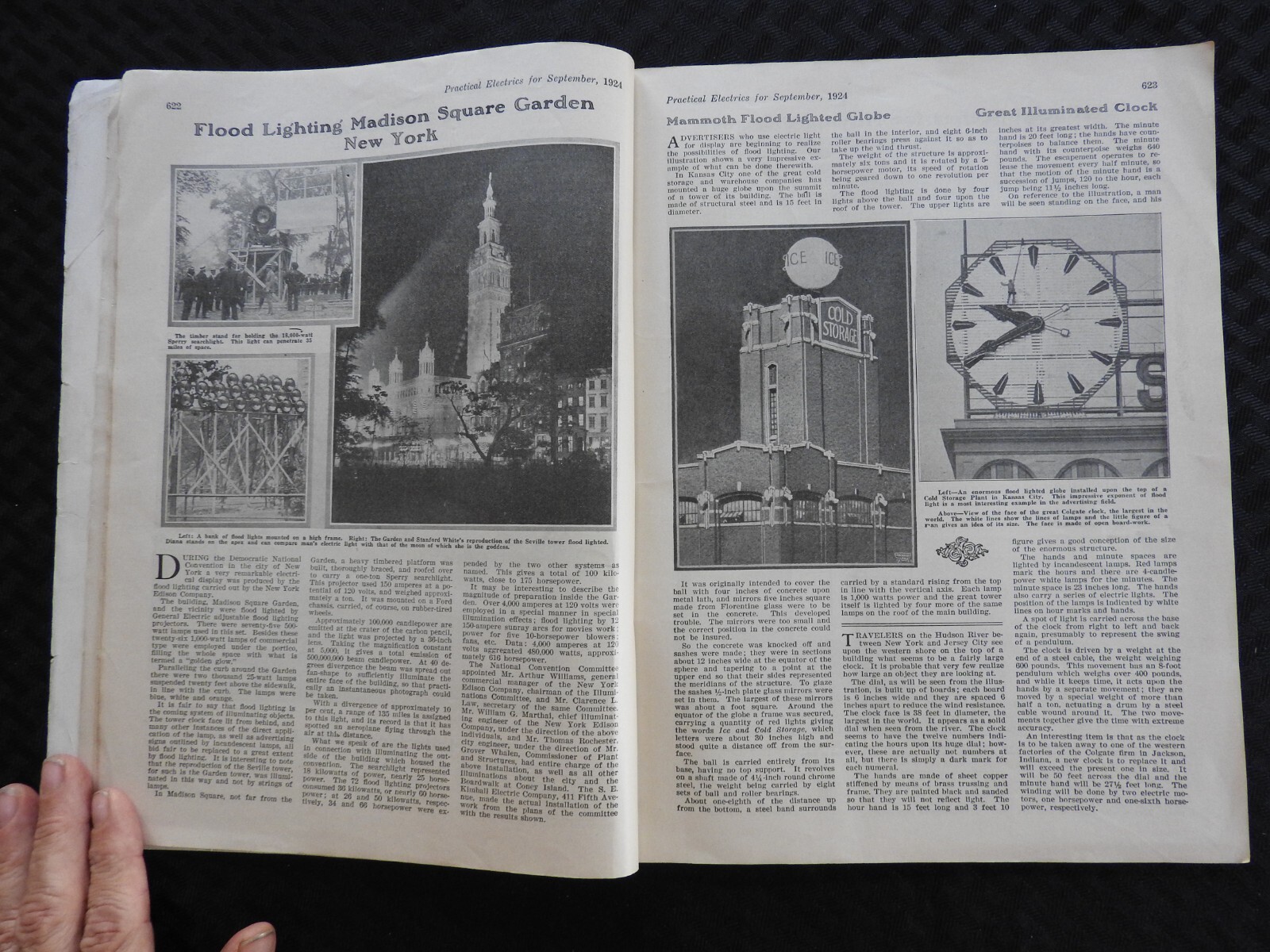 1925 Breeder&rsquo;s Gazette Magazine – cattle rancher farmer horse show VERY GOOD