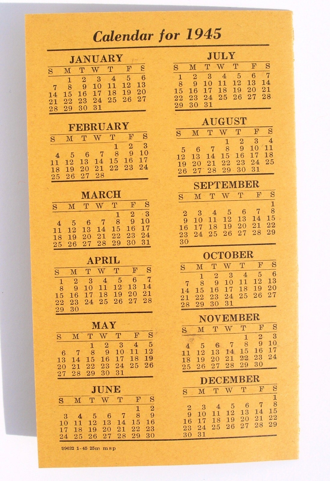 1945 Minnesota State Prison Industries 3&Prime; x 5&Prime; Price List for Farming Machines