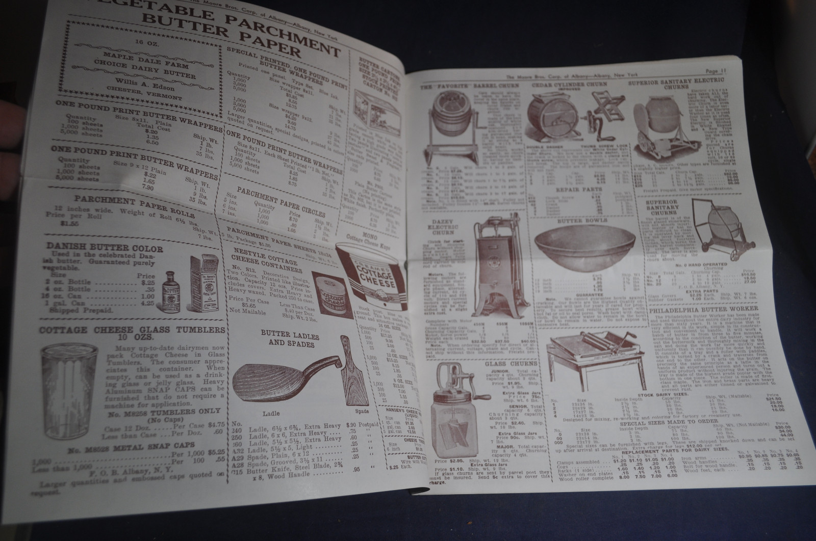 1938 Moore Brothers [Albany NY] Catalog, Dairy, Poultry & Veterinary Supplies