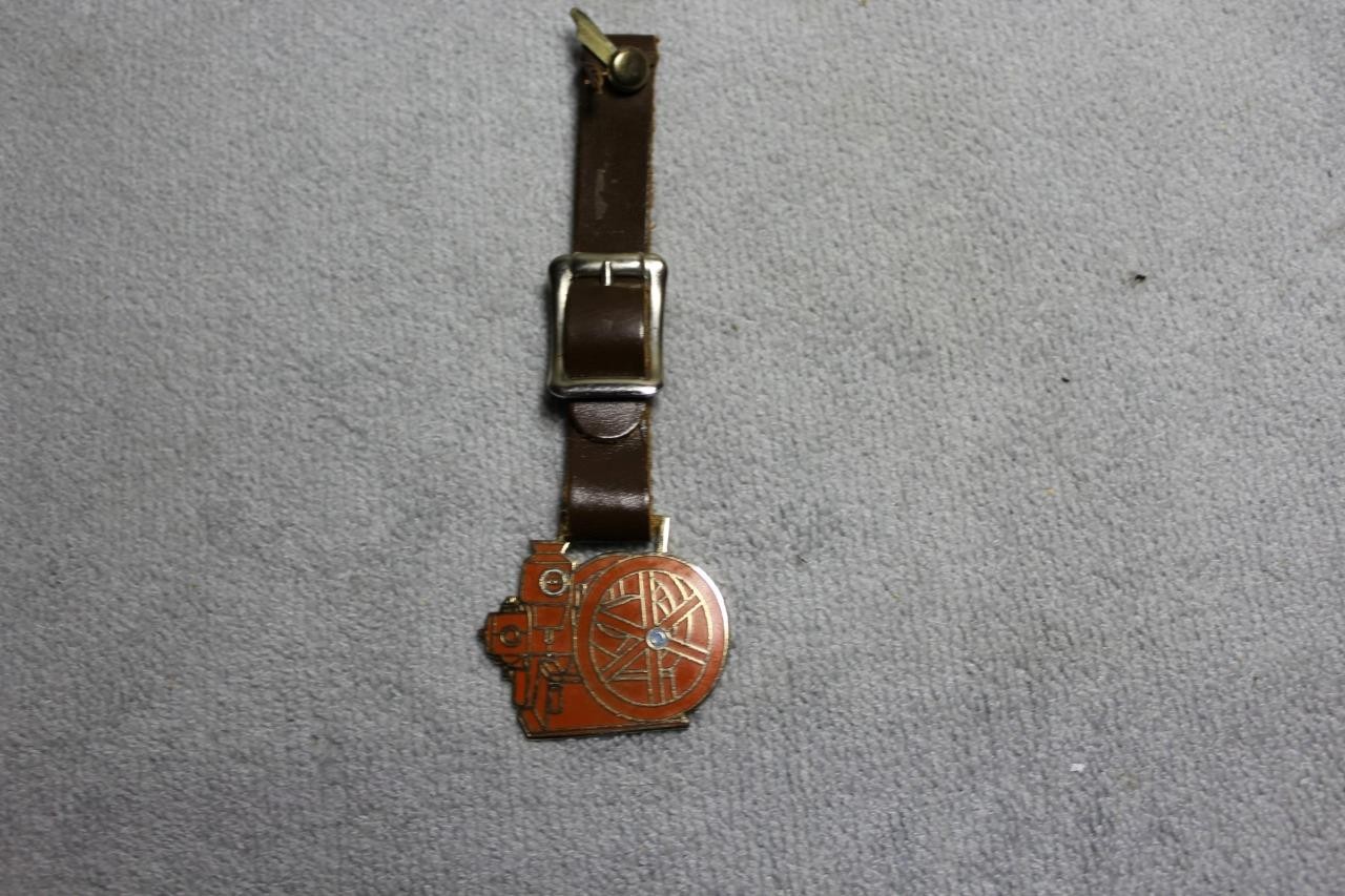 Vintage Olds Gas Power Gas Engine POCKET WATCH FOB Of The Month #-34