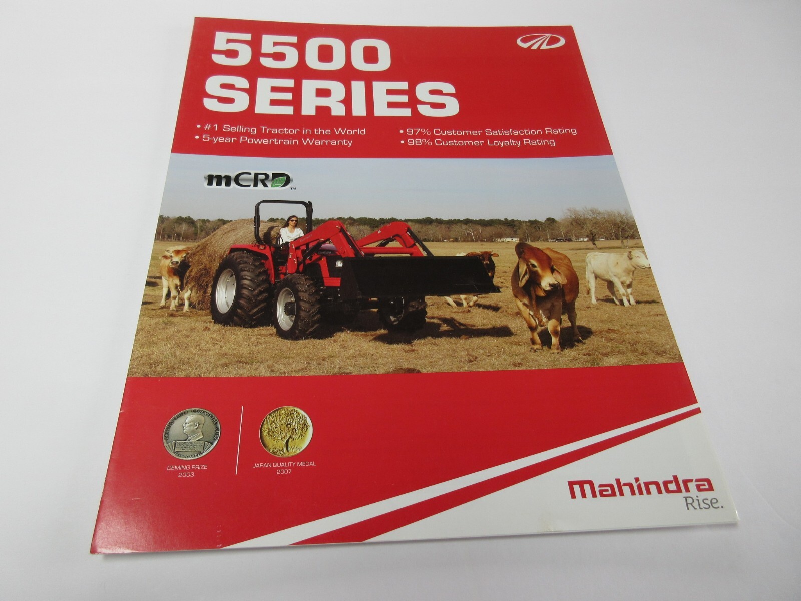 Mahindra 5500 Series Tractor Brochure 6 Page