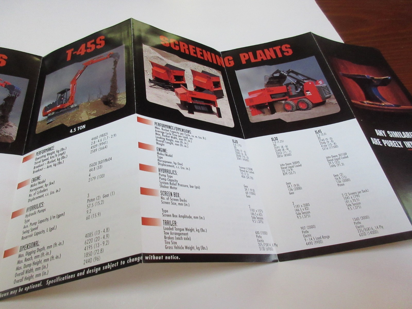 Thomas Mini Full Line Pocket Brochure 12 pages