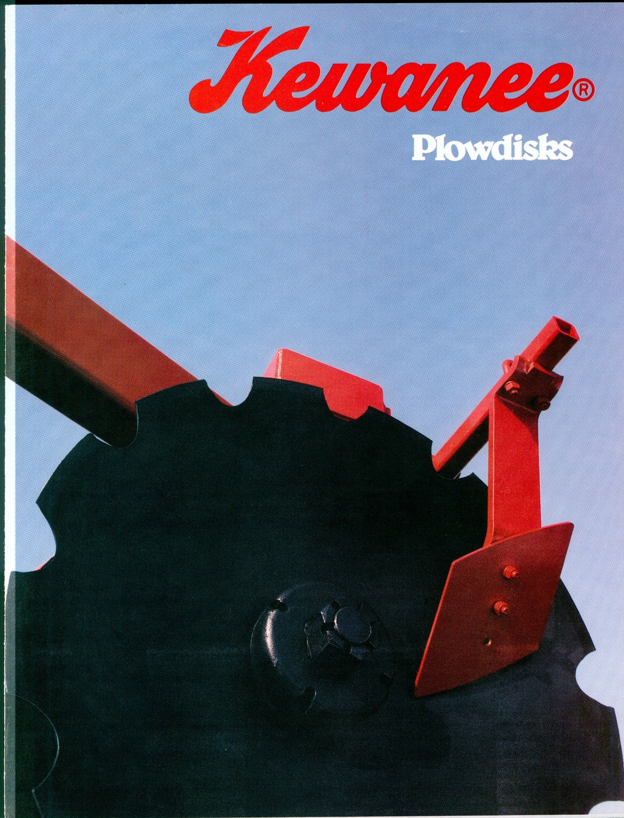 Vintage Kewanee Farm Equipment Dealer Brochure Plowdisks Plow Disk Illinois USA