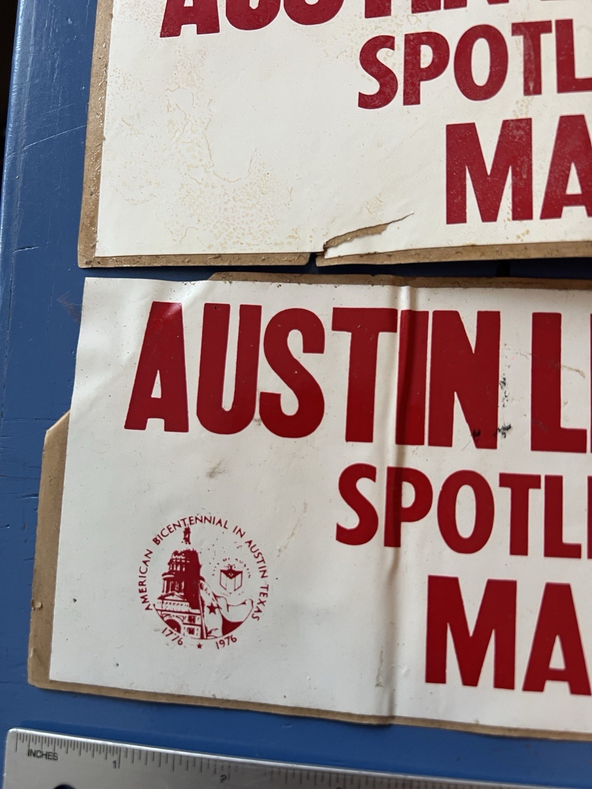 Vintage Farm Livestock Agricultural Bumper Sticker Lot, Austin Texas Farm Power
