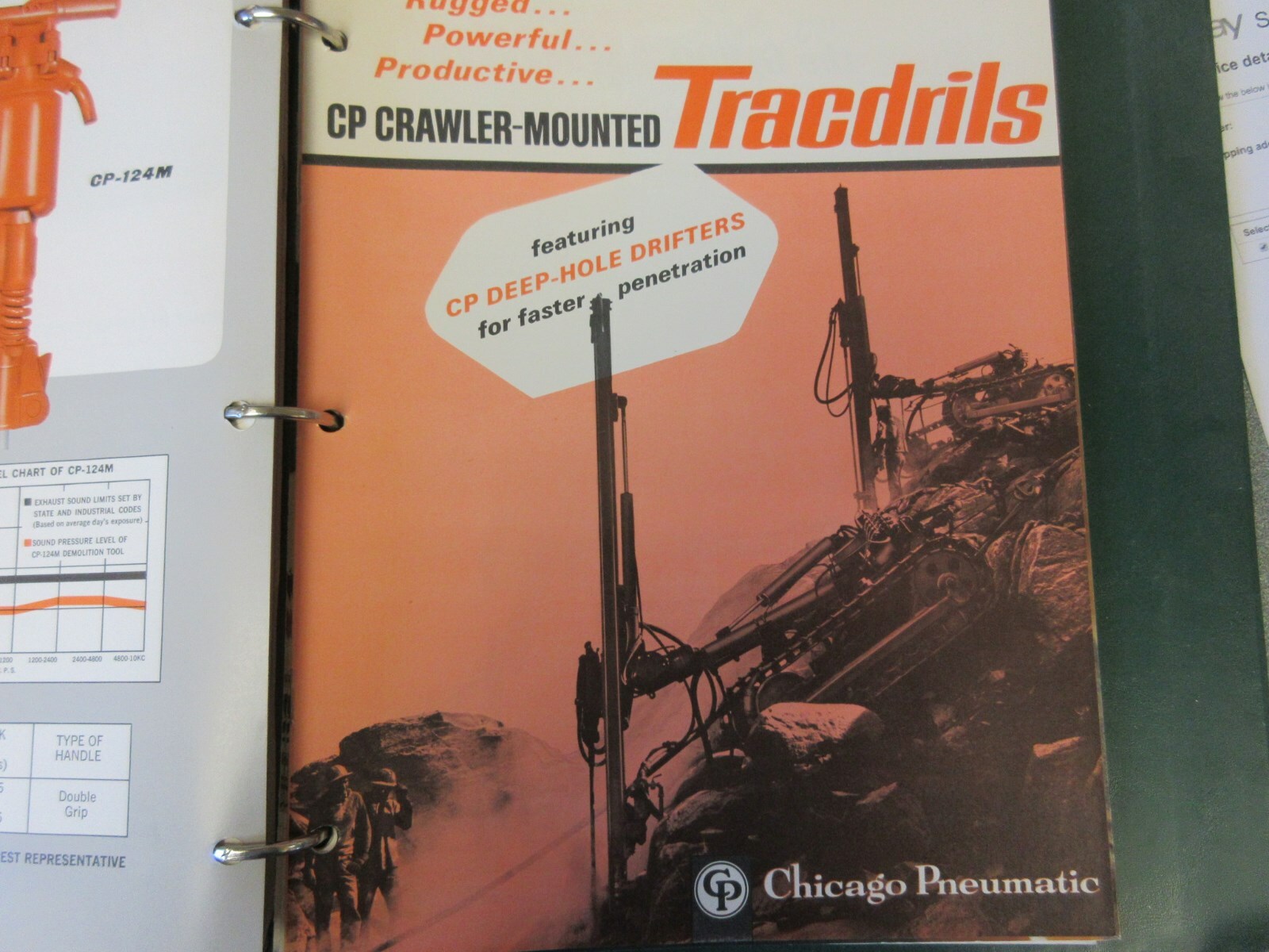 Chicago Pneumatic Crawler Mounted Tracdrils Information
