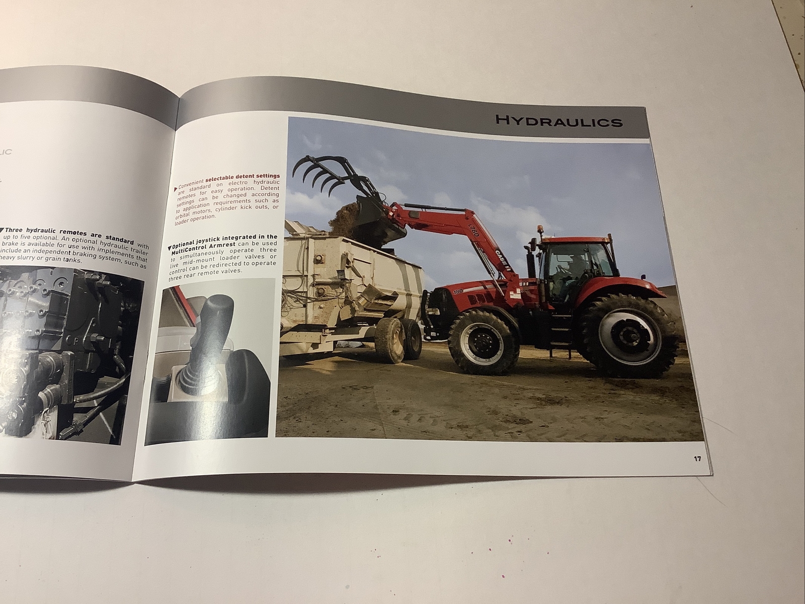 CASE IH MAGNUM 180-210 SERIES TRACTORS 28 PAGES Sales Brochure