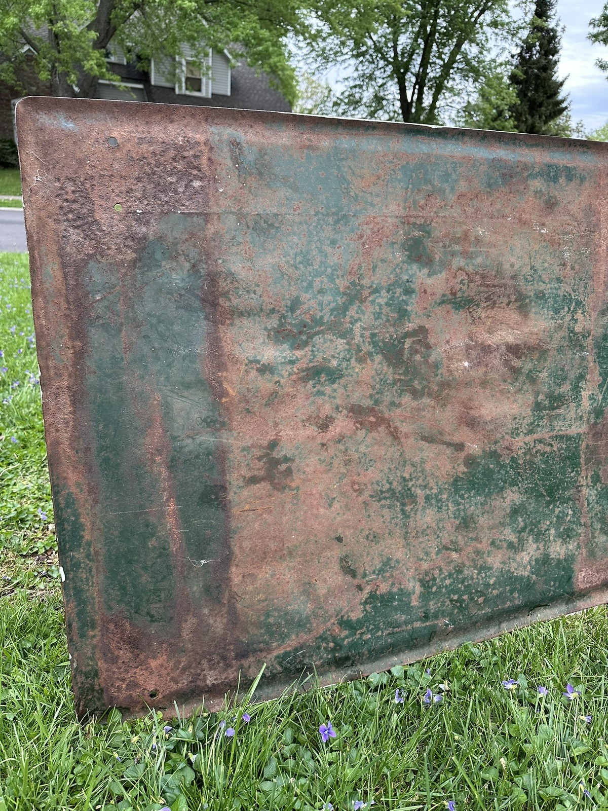 CASE Farm Machinery Sign 1920-30&rsquo;s Eagle GAS OIL SODA COLA Patina 72×30