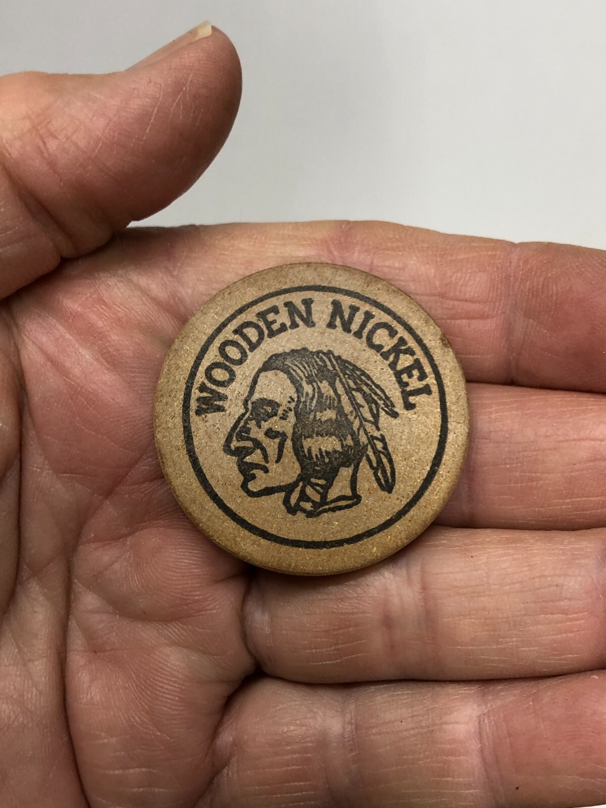 Georgia Farm Equipment Ass&rsquo;s 1963 Wooden Nickel