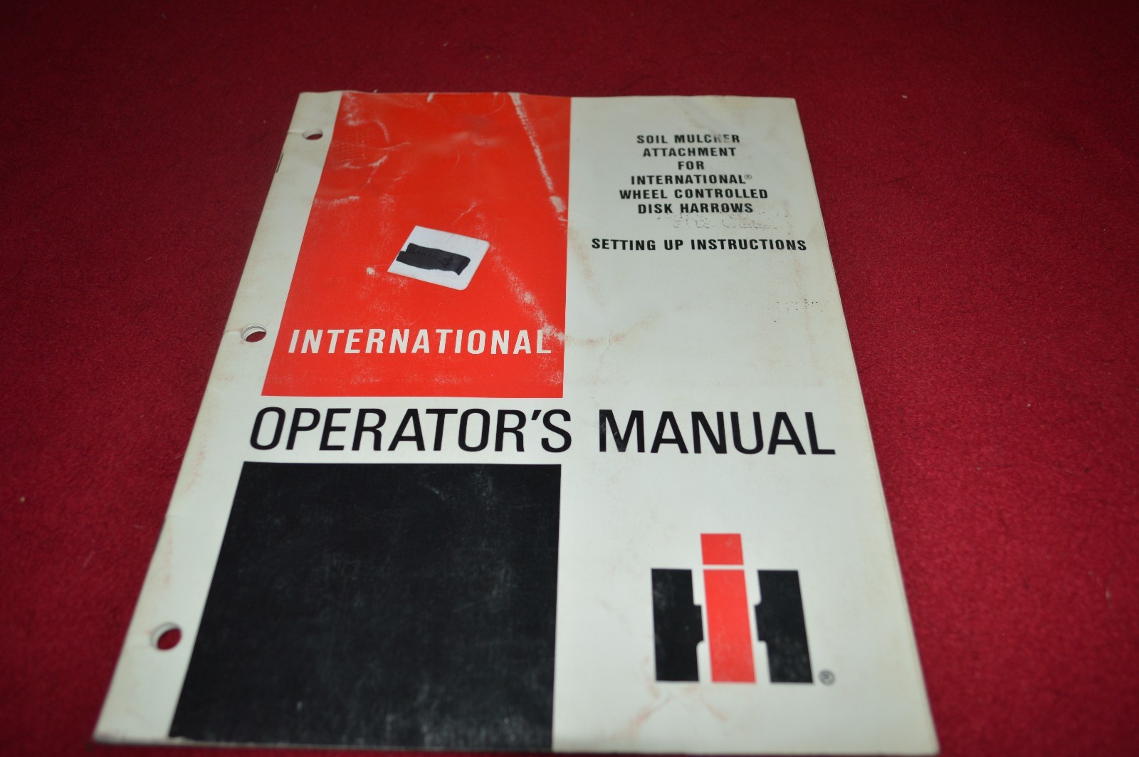 International Harvester 800 Planter Seed FlowII Monitor Operator&rsquo;s Manual AMIL8