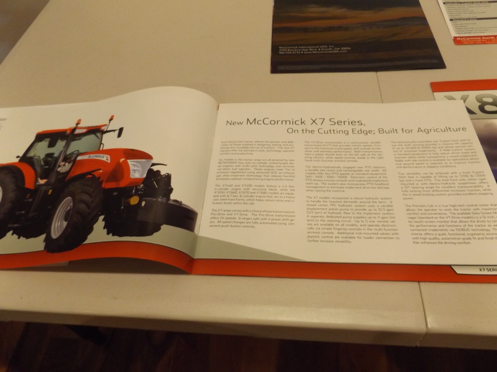5-pc. McCORMICK SERIES TRACTORS, 2014-2017