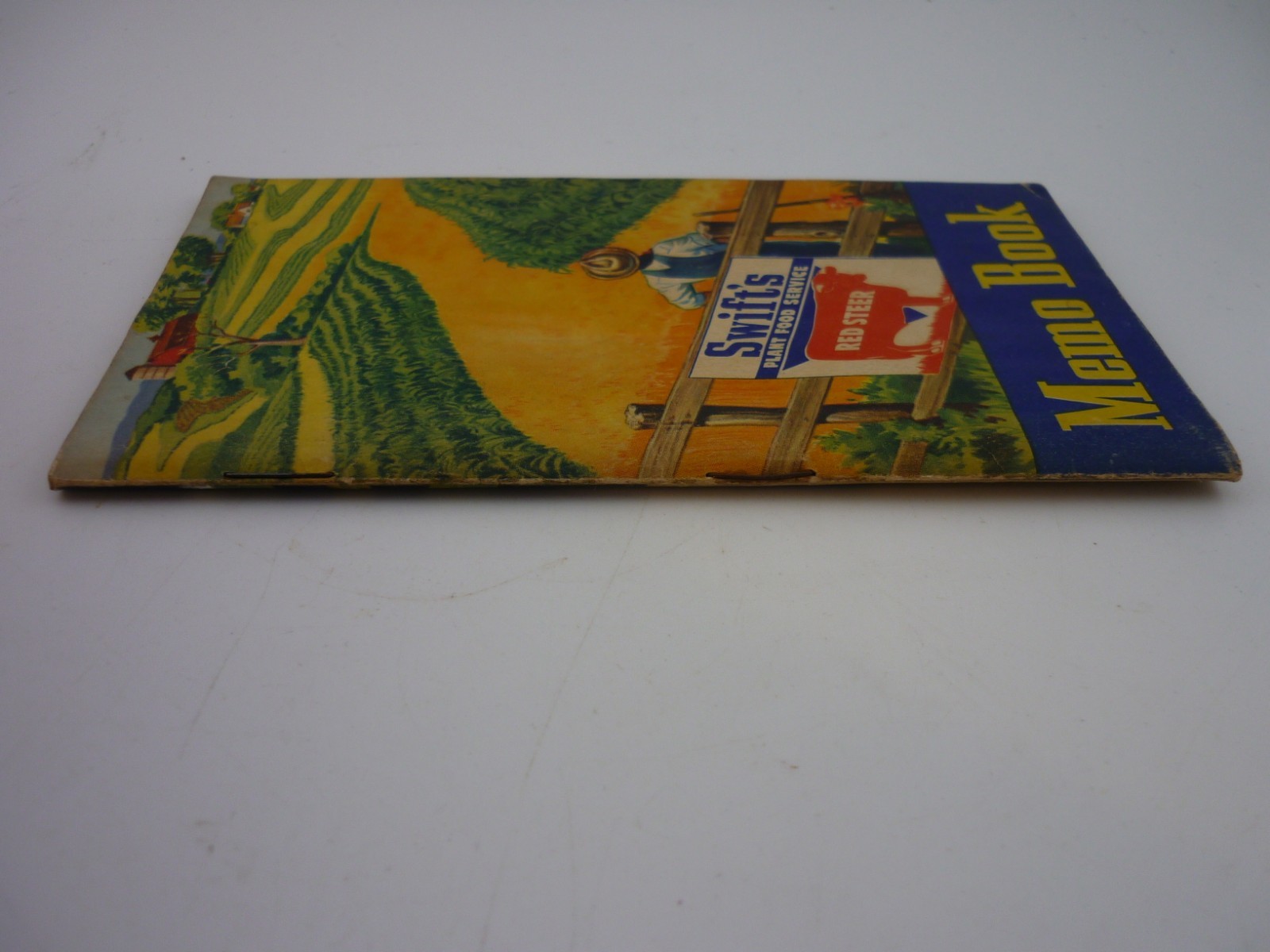 1955 Swift&rsquo;s Red Steer Memo Book Farm Advertising Fertilizer Calendar