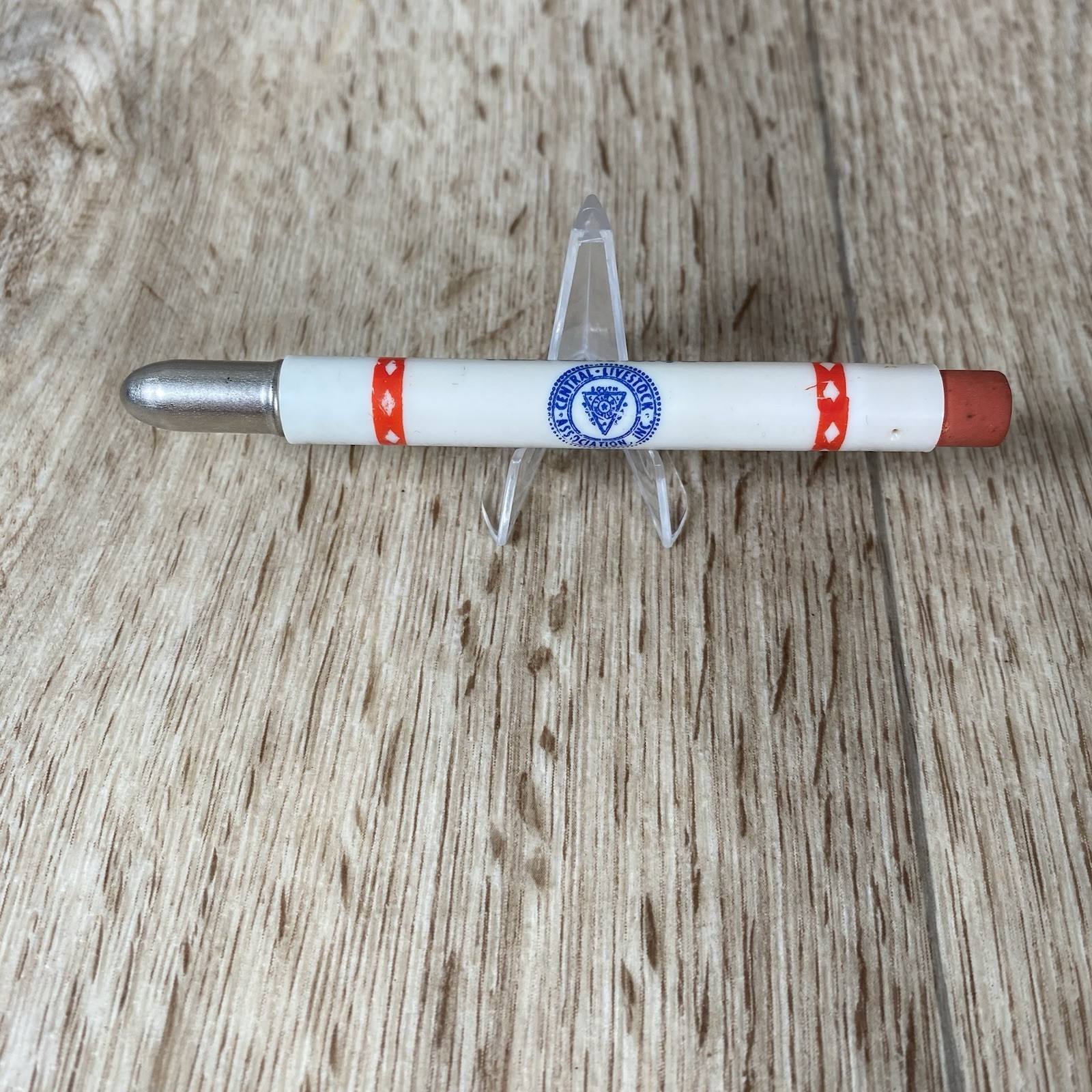 Antique Bullet Pencil Live Stock Selling Agency Yards Central Livestock Ass.