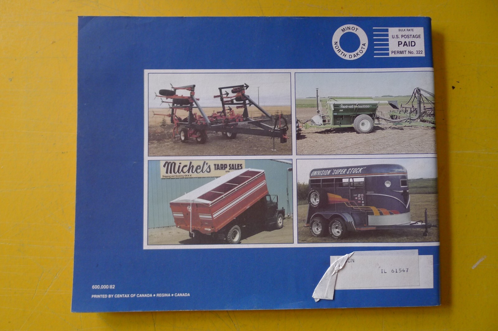 SASKATCHEWAN Implement Buyers Guide 1983 Catalog Farm Agriculture Industrial