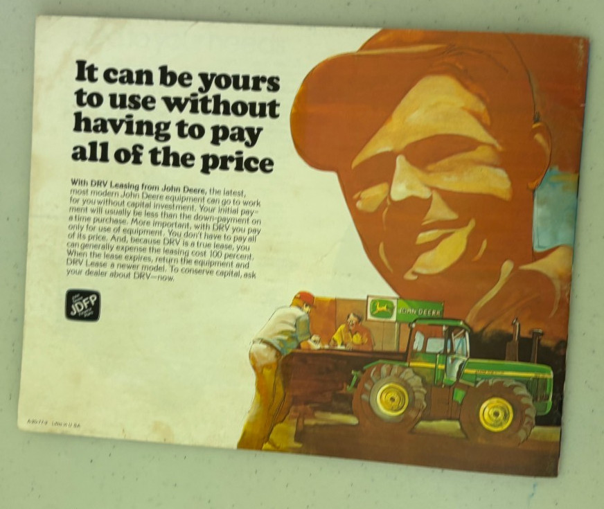 John Deere Forage Equipment for 1977 Brochure DCPA26