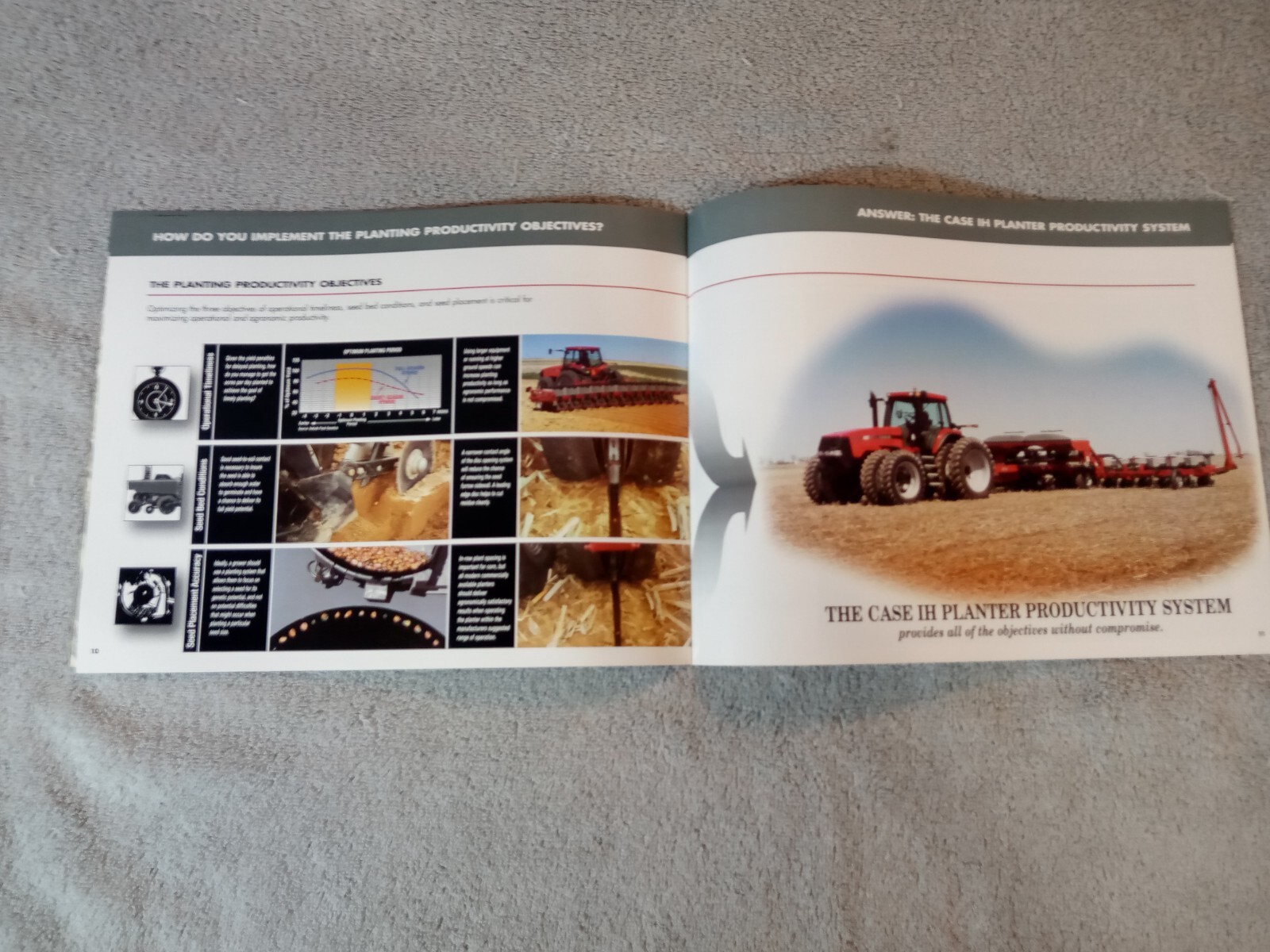 Case IH Planting Productivity System Sales Brochures. Lot Of 6. 2003-2004.